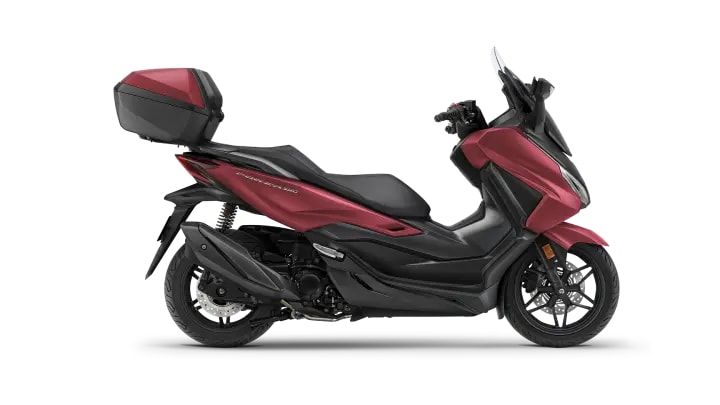 HONDA Forza 350 Smart Top Box 2026*Neufahrzeug**Matte Carnelian Red Metallic**Modell 2026**jetzt reservieren möglich*