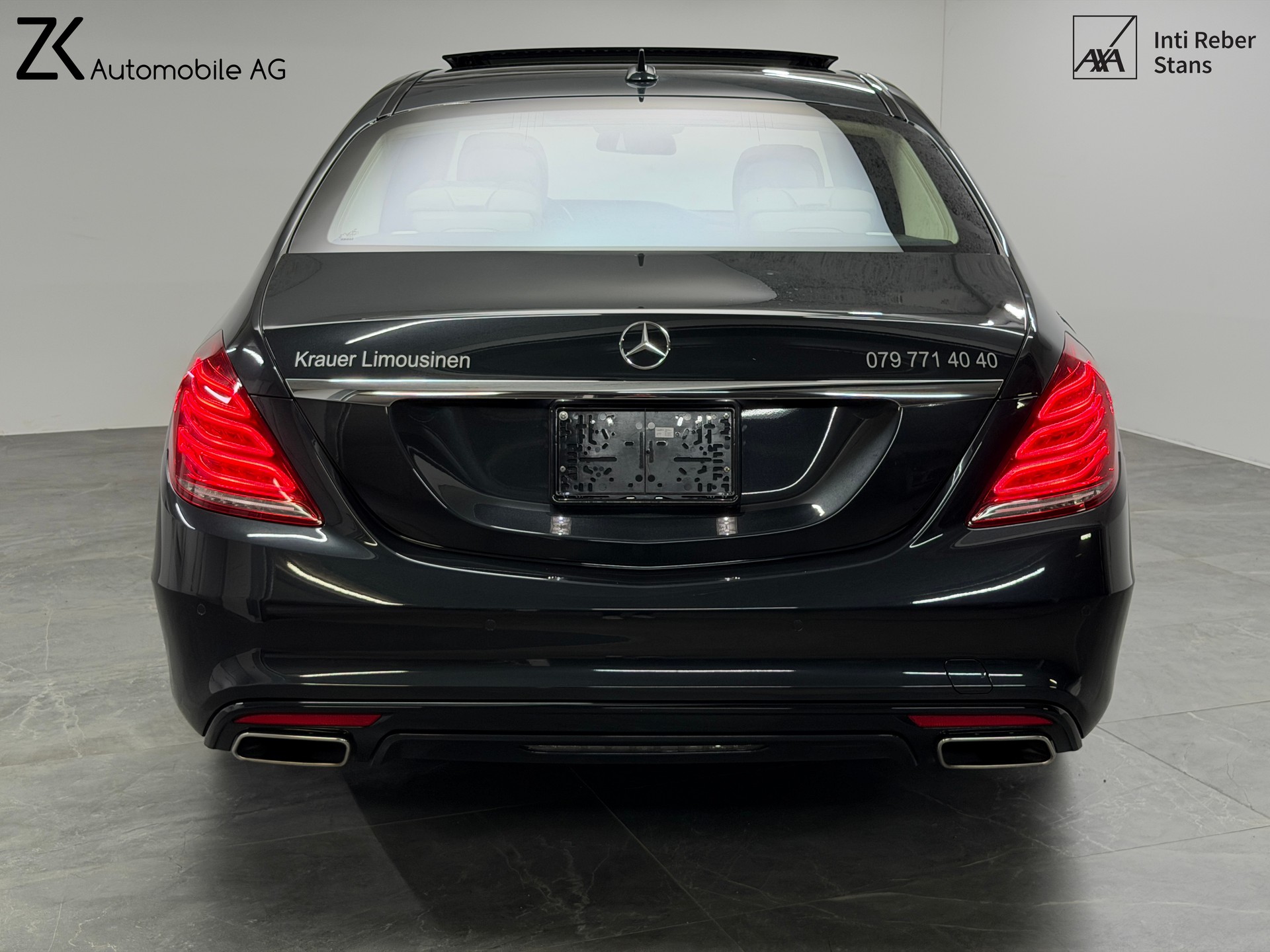 MERCEDES-BENZ S 500 Long AMG-Line magnetitschwarz 4Matic 9G-Tronic / 360° Kamera / Panoramadache / Keyless Go / Head-Up-Dispaly / Leder /-image-4