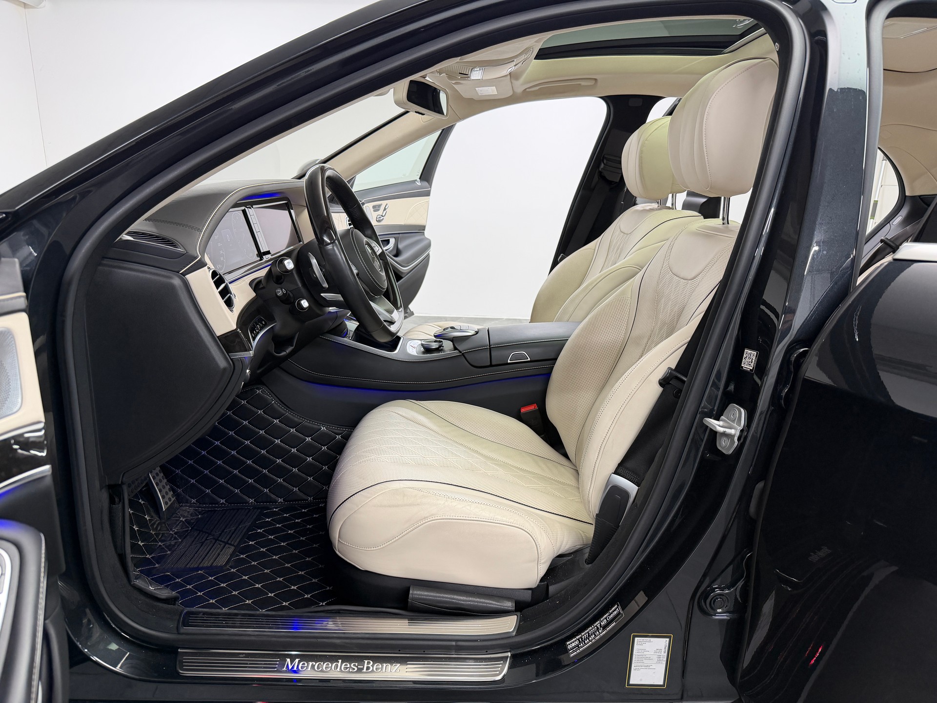 MERCEDES-BENZ S 500 Long AMG-Line magnetitschwarz 4Matic 9G-Tronic / 360° Kamera / Panoramadache / Keyless Go / Head-Up-Dispaly / Leder /-image-5