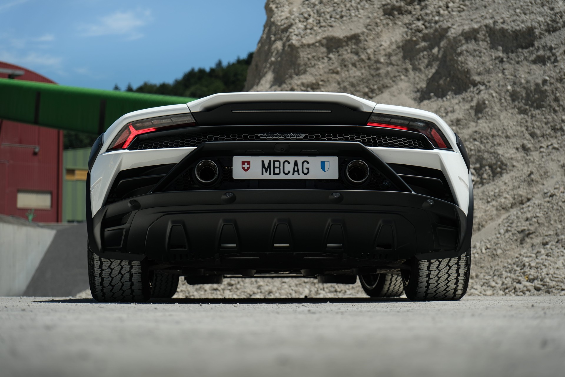 LAMBORGHINI Huracan Sterrato LP610-4 "Bianco Monocerus", 1 / 1499" Original Lamborghini Garantie bis Aug. 2027-image-4
