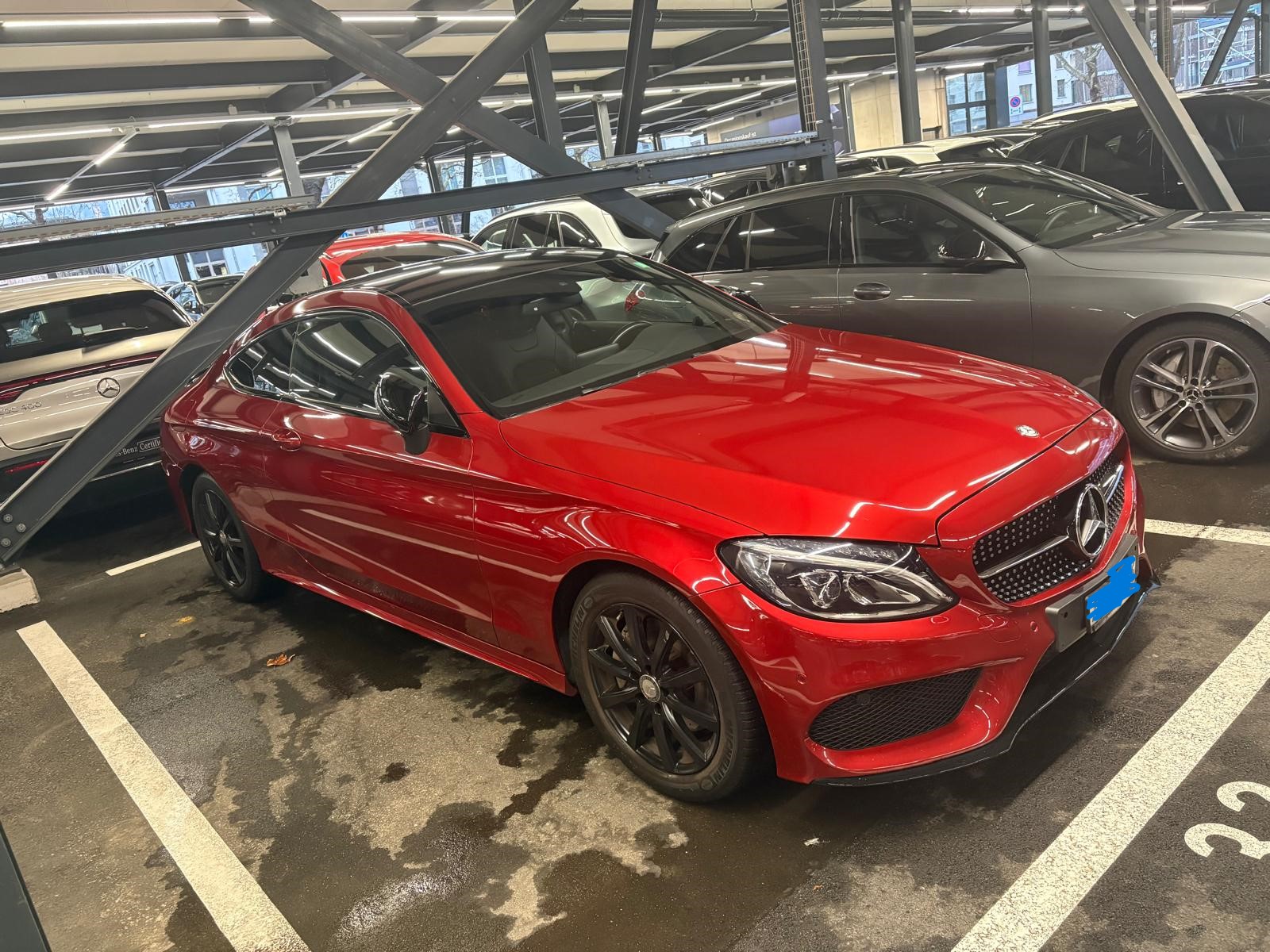 MERCEDES-BENZ C 180 AMG Line Coupé 7G-Tronic-image-2