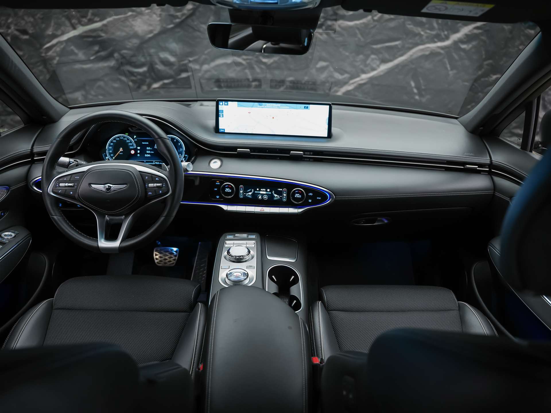 GENESIS GV70 2.5 TGDI Sport AT8 AWD *Matt Lackierung*Massage*Lexicon*Head-Up*-image-19