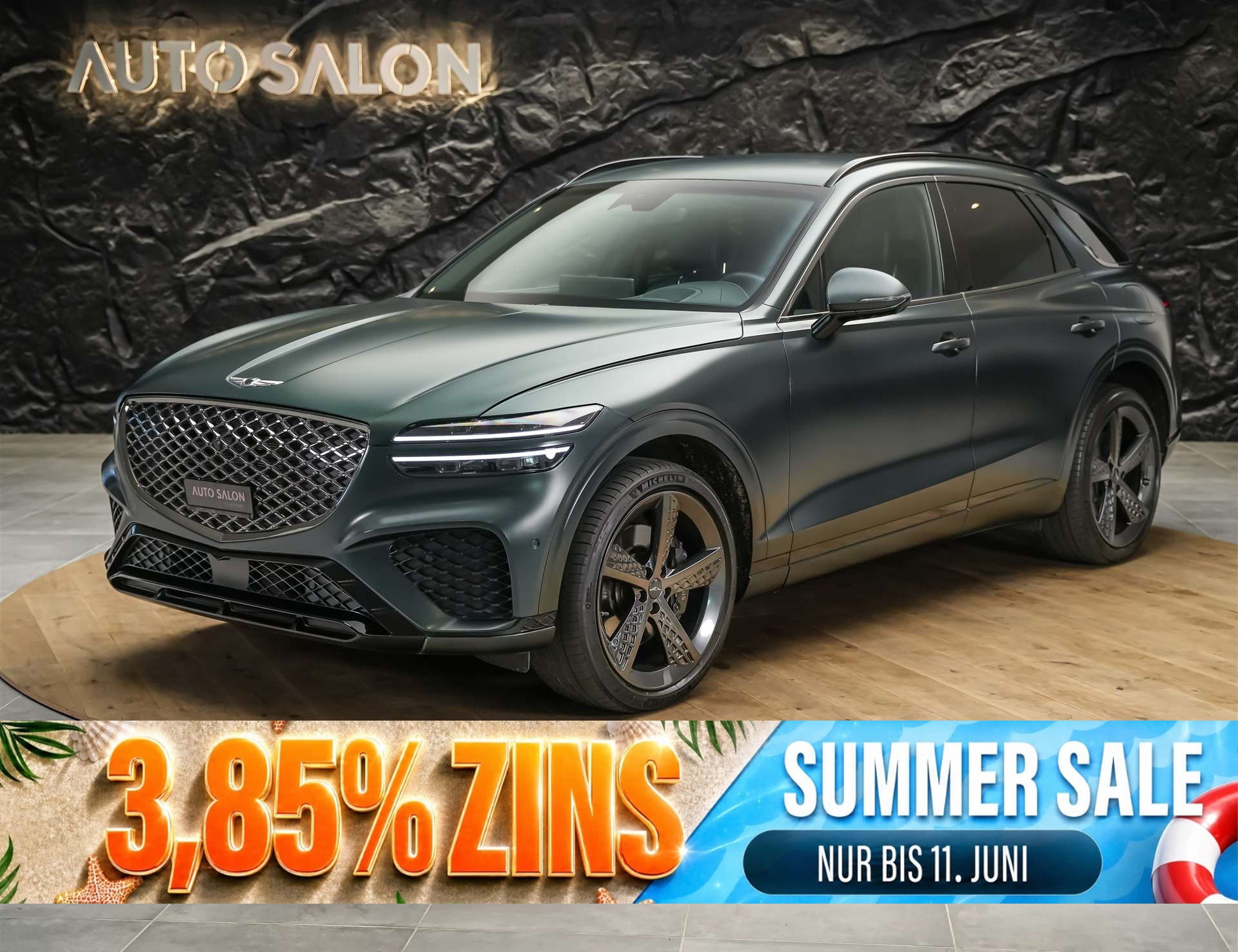 GENESIS GV70 2.5 TGDI Sport AT8 AWD *Matt Lackierung*Massage*Lexicon*Head-Up*