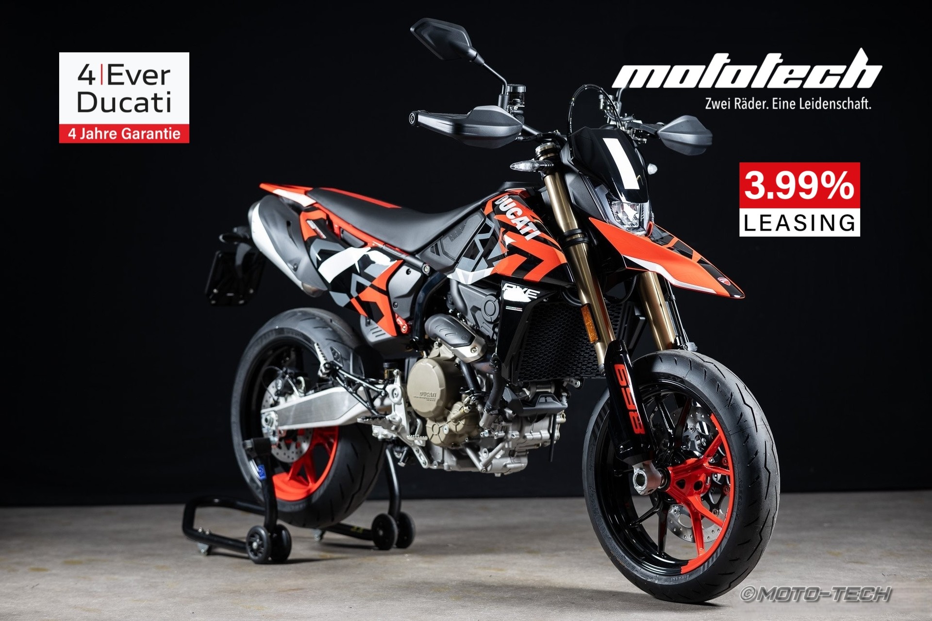 DUCATI Hypermotard 698 Mono RVE (35kW) / 4 JAHRE GARANTIE-showroom-element-1
