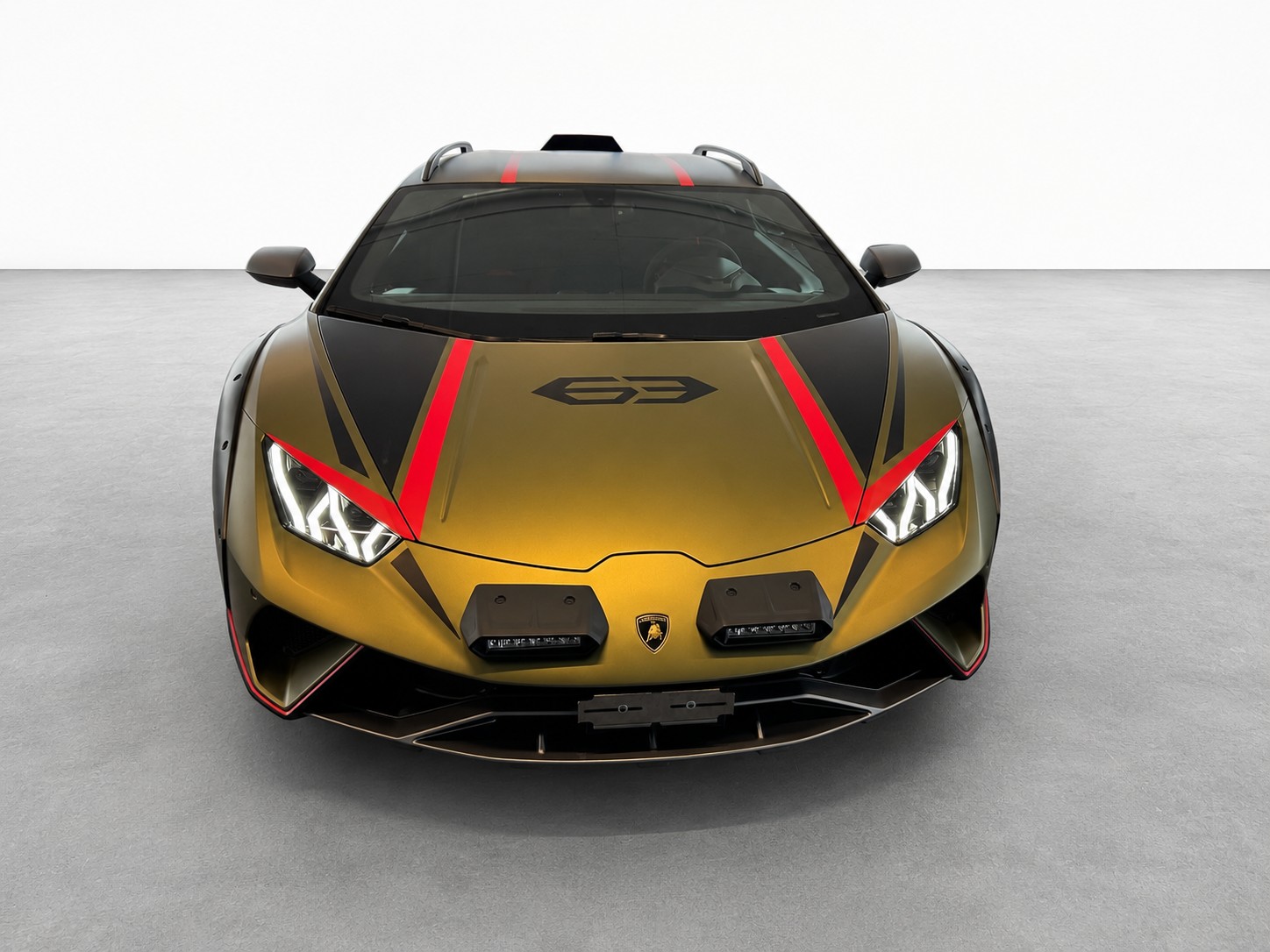 LAMBORGHINI Huracán Sterrato 1 of 1499 / Startnummer "63" Rallye-Lights / 1. Hand / CH Fahrzeug + Extras-showroom-element-3