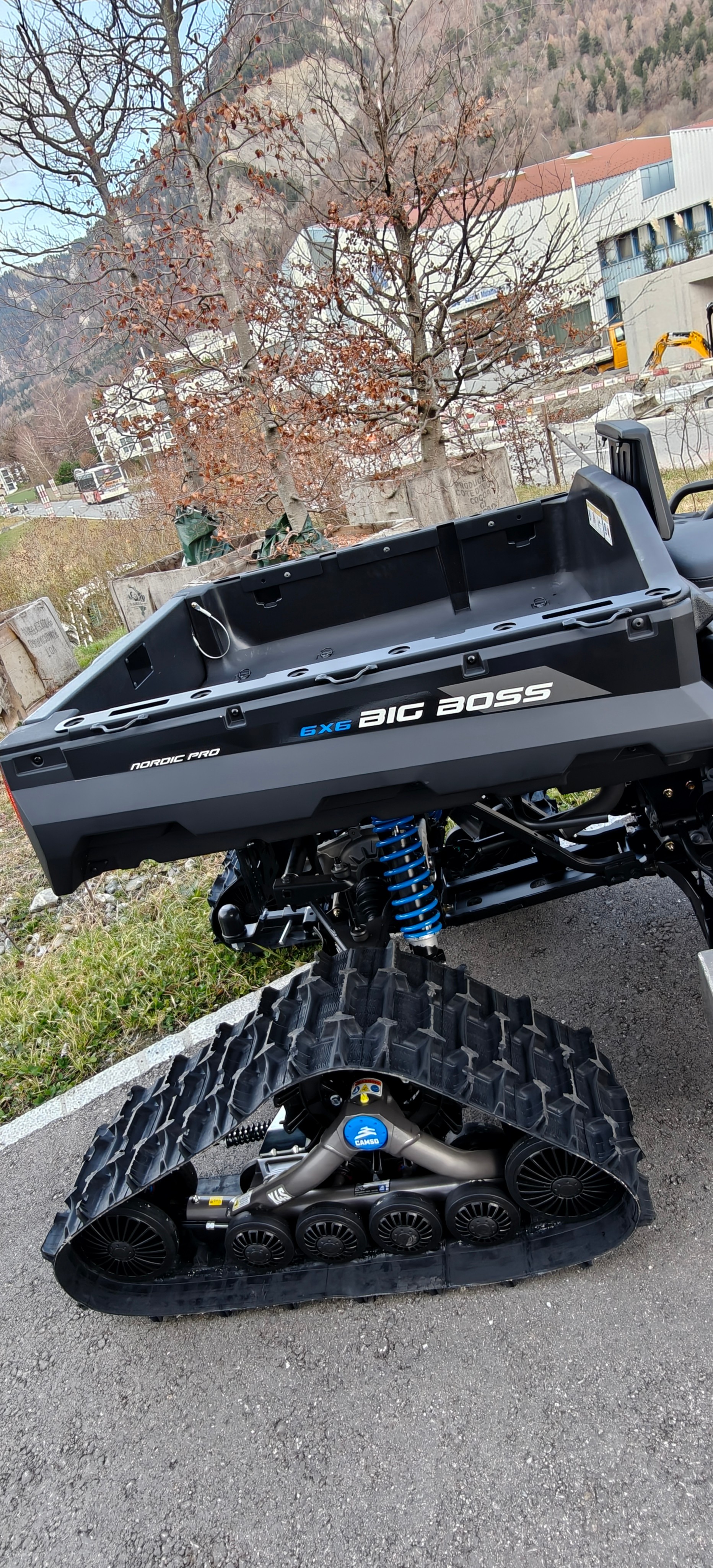POLARIS 6 × 6 mit Raupenkit und Räder-image-6