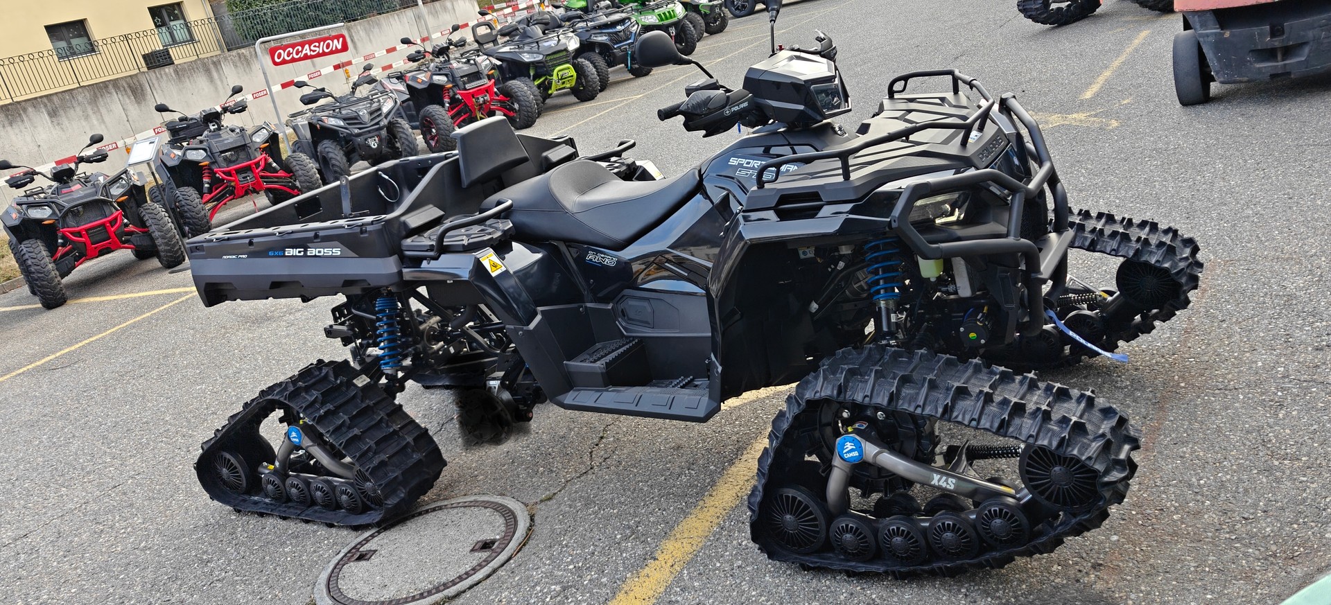 POLARIS 6 × 6 mit Raupenkit und Räder-image-15