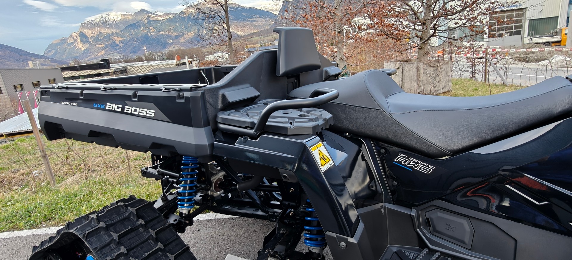 POLARIS 6 × 6 mit Raupenkit und Räder-image-7