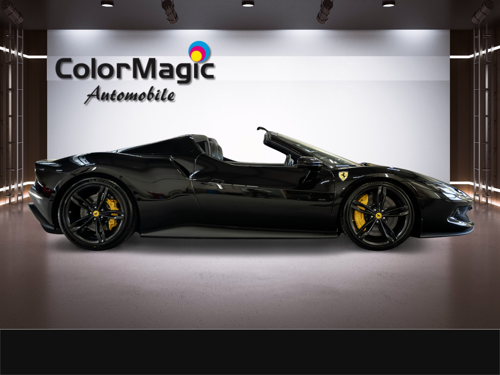 FERRARI * 296 GTS * SCHWARZ/SCHWARZ * PPF GANZES AUTO * LEASING AB 1390.- *-image-6
