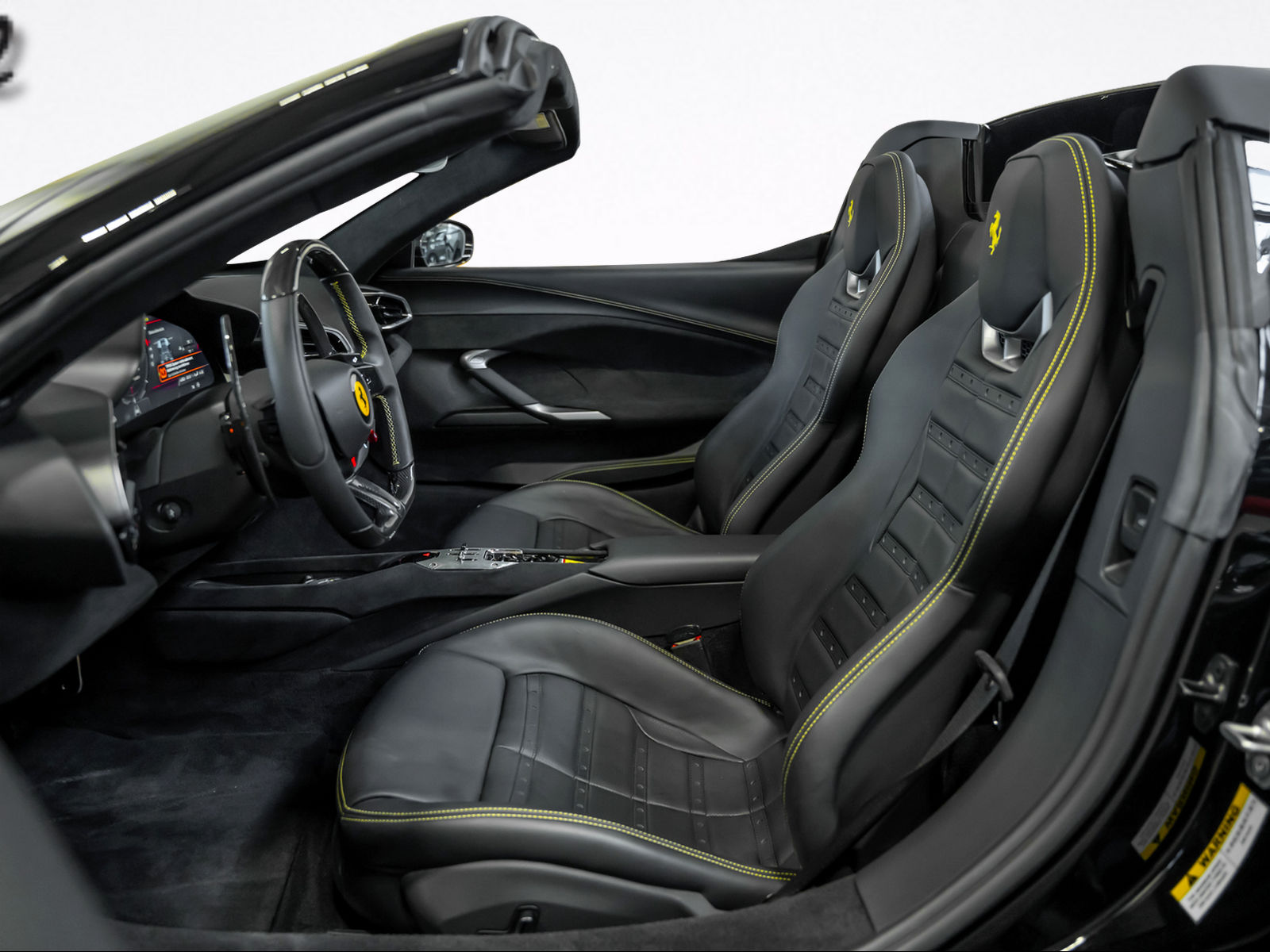 FERRARI * 296 GTS * SCHWARZ/SCHWARZ * PPF GANZES AUTO * LEASING AB 1390.- *-image-10