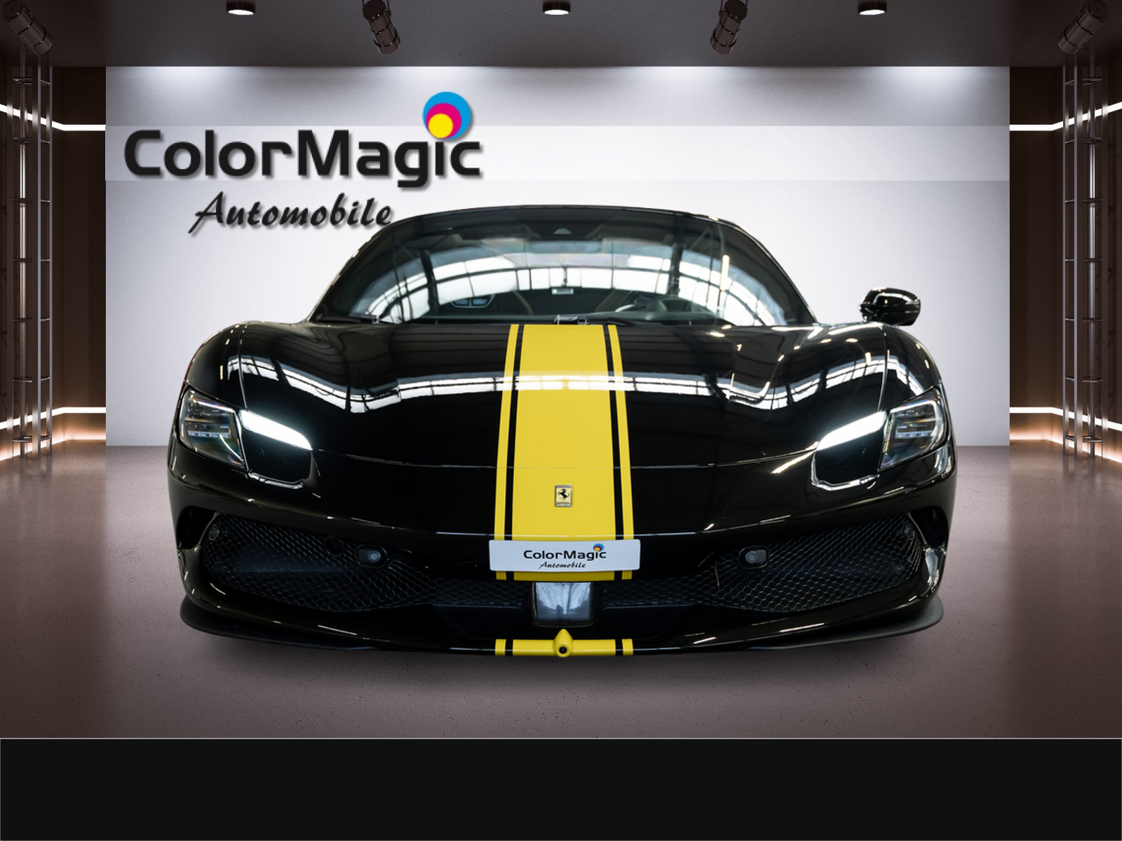 FERRARI * 296 GTS * SCHWARZ/SCHWARZ * PPF GANZES AUTO * LEASING AB 1390.- *-image-8