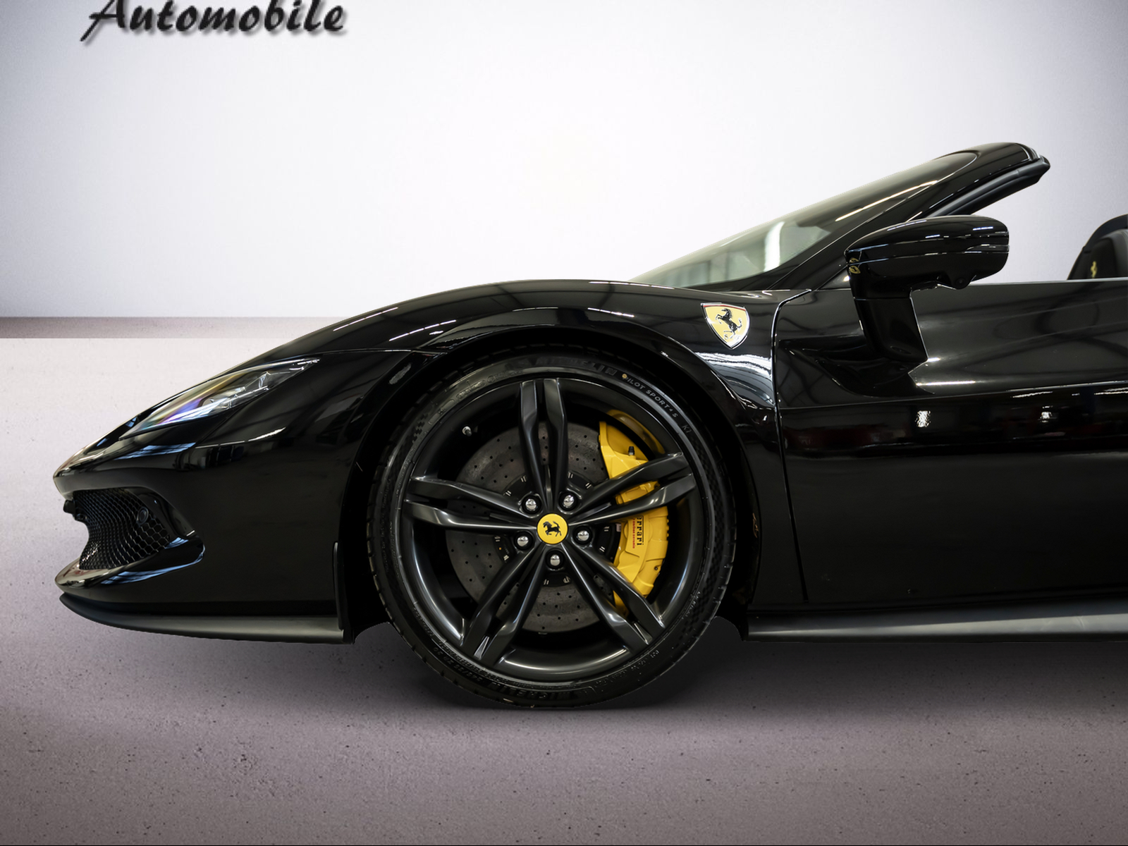 FERRARI * 296 GTS * SCHWARZ/SCHWARZ * PPF GANZES AUTO * LEASING AB 1390.- *-showroom-element-2