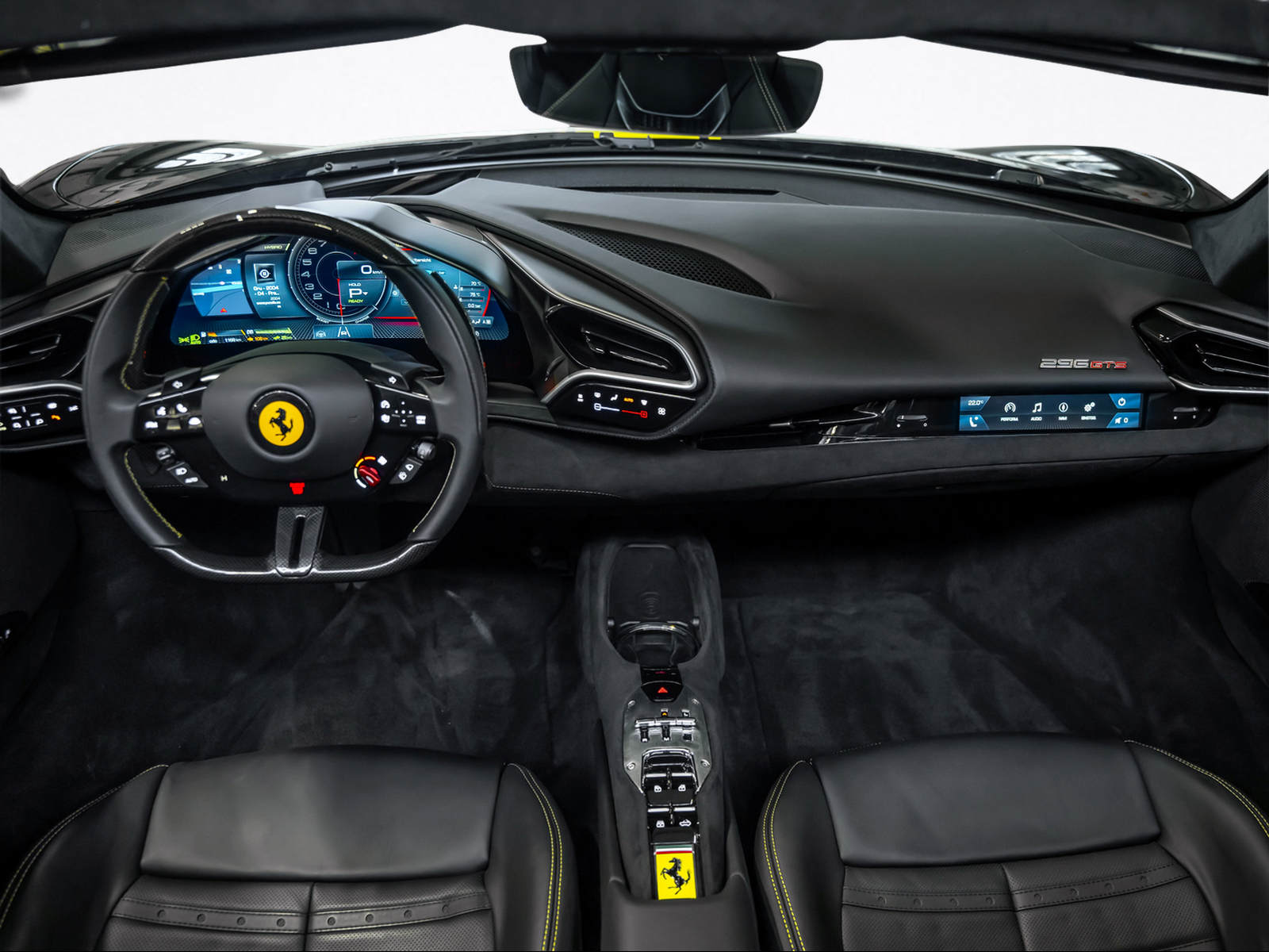 FERRARI * 296 GTS * SCHWARZ/SCHWARZ * PPF GANZES AUTO * LEASING AB 1390.- *-image-15