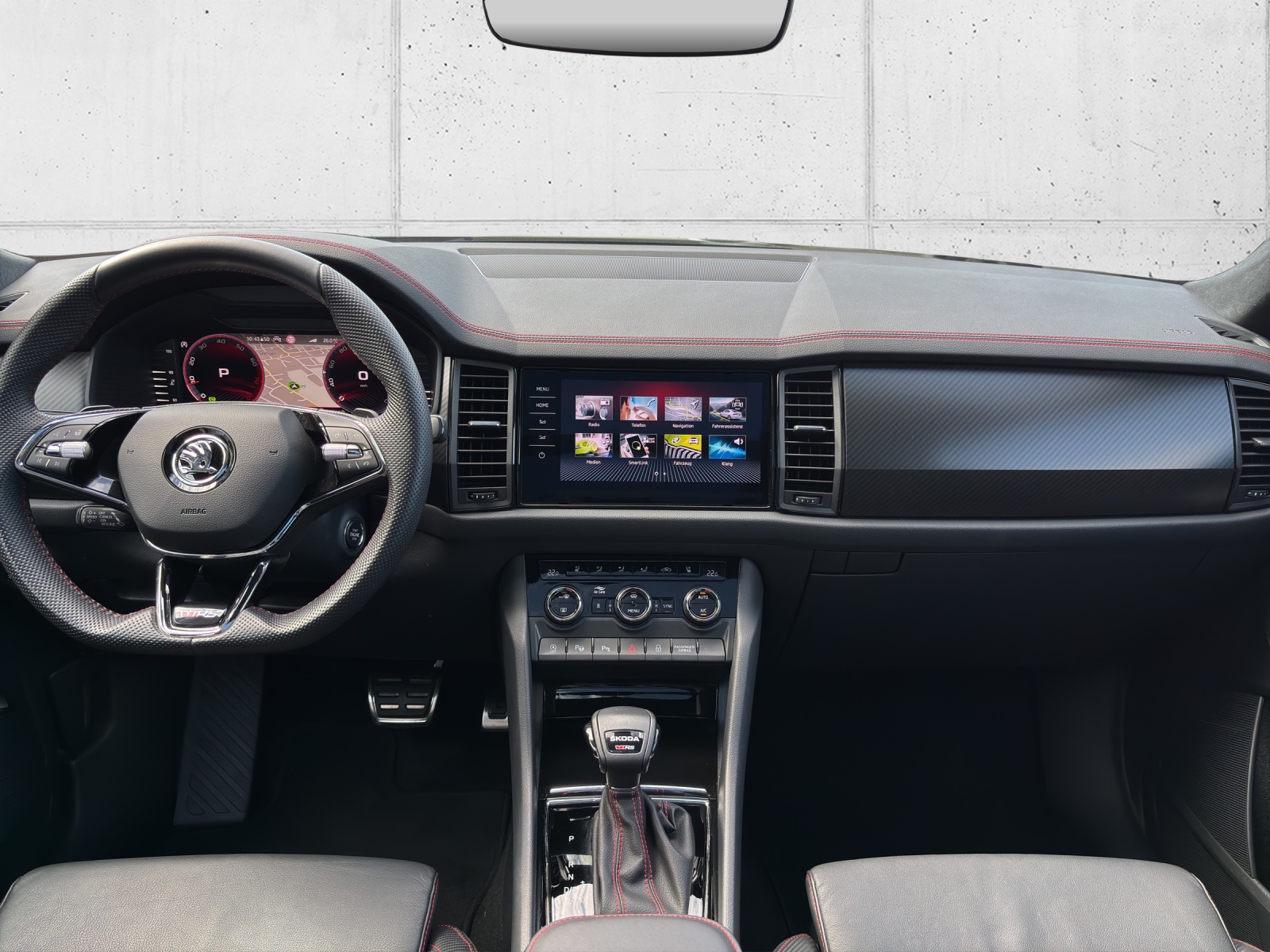 SKODA Kodiaq 2.0 TSI 4x4 RS mit AHK, Standheizung & Panorama-Ausstell-/Schiebedach-image-12