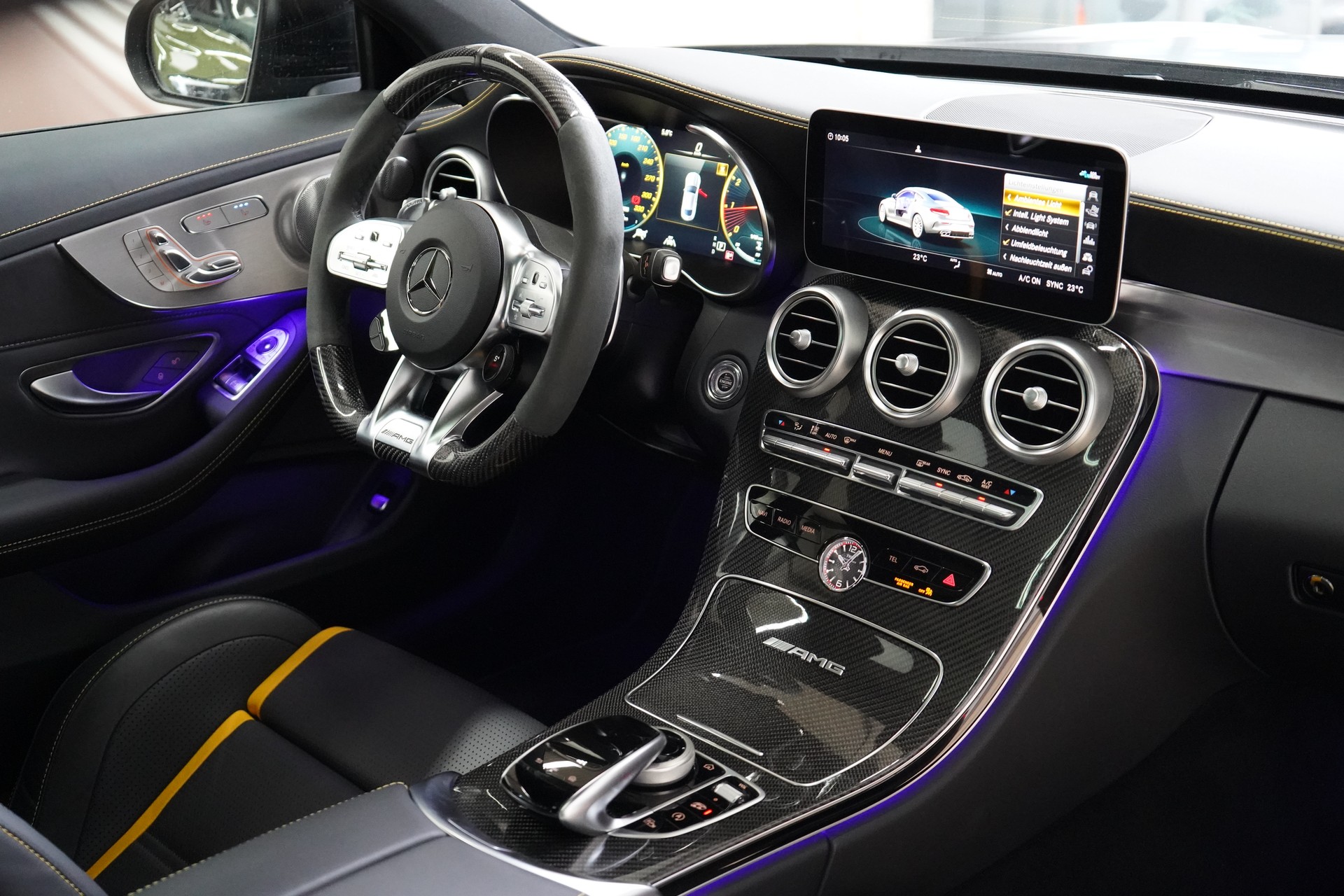 MERCEDES-BENZ C 63 S AMG 9G-tronic / Keramik Bremsen **-image-29