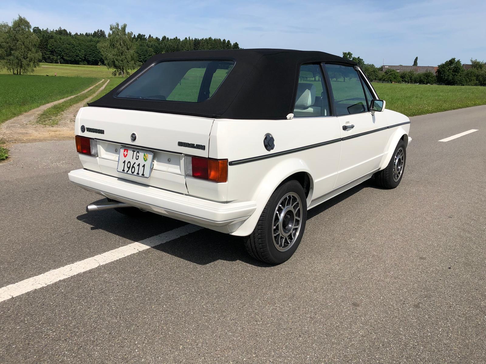 VW Golf Cabriolet 1800 GLI Special/White-image-4