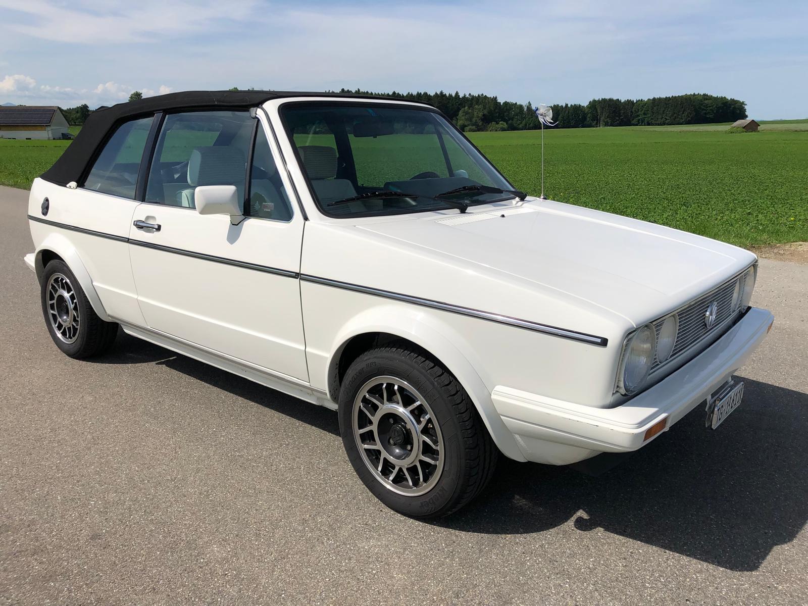 VW Golf Cabriolet 1800 GLI Special/White-image-6