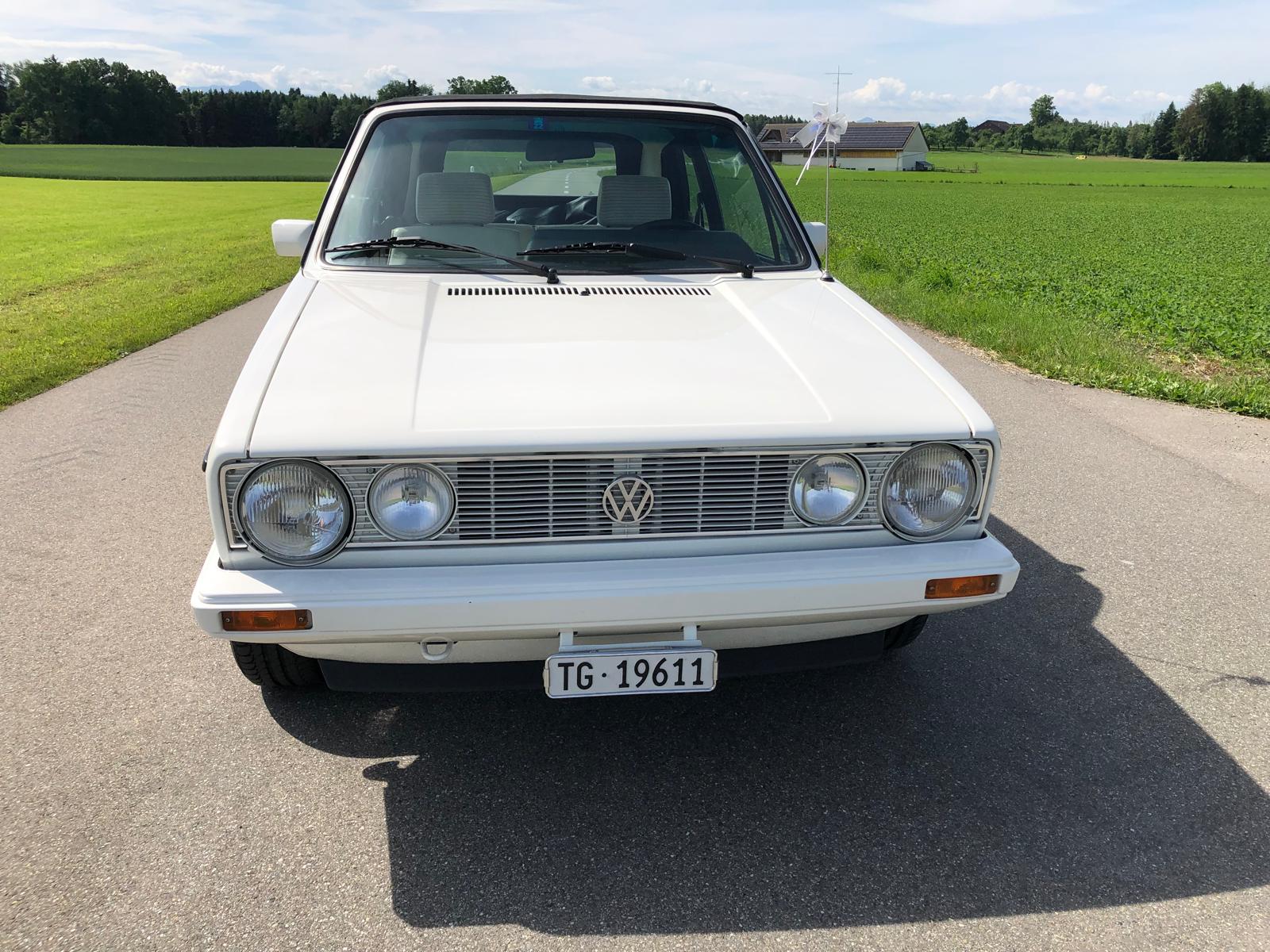 VW Golf Cabriolet 1800 GLI Special/White-image-7