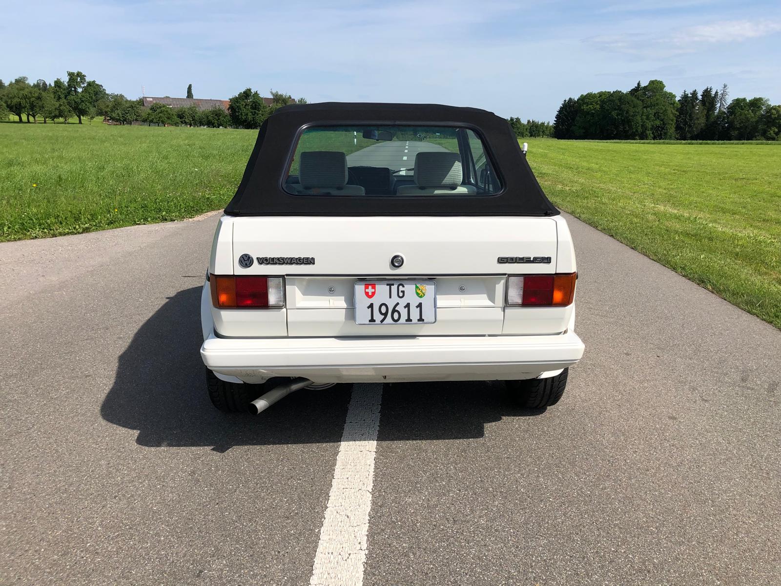 VW Golf Cabriolet 1800 GLI Special/White-image-3