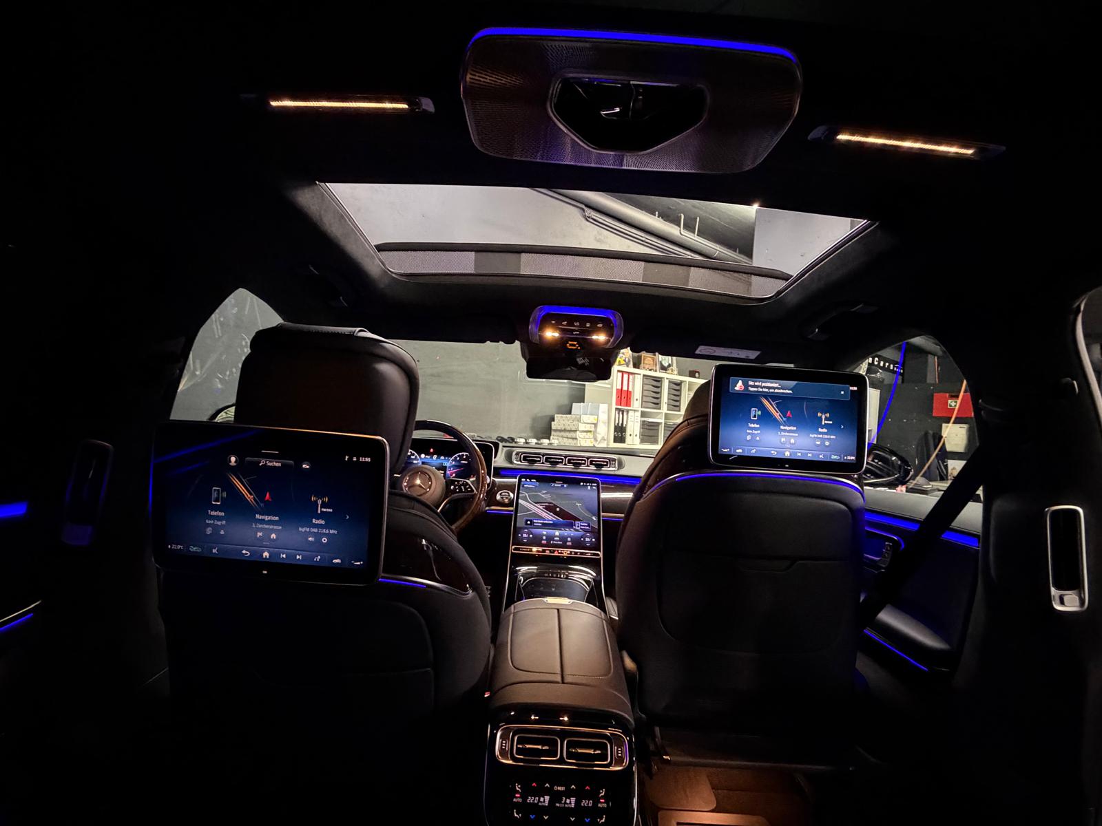 MERCEDES-BENZ S 500 L 4Matic AMG Line 9G-Tronic VOLLAUSSTATTUNG Black Performance 5Jahre Garantie & Gratisservice-image-15