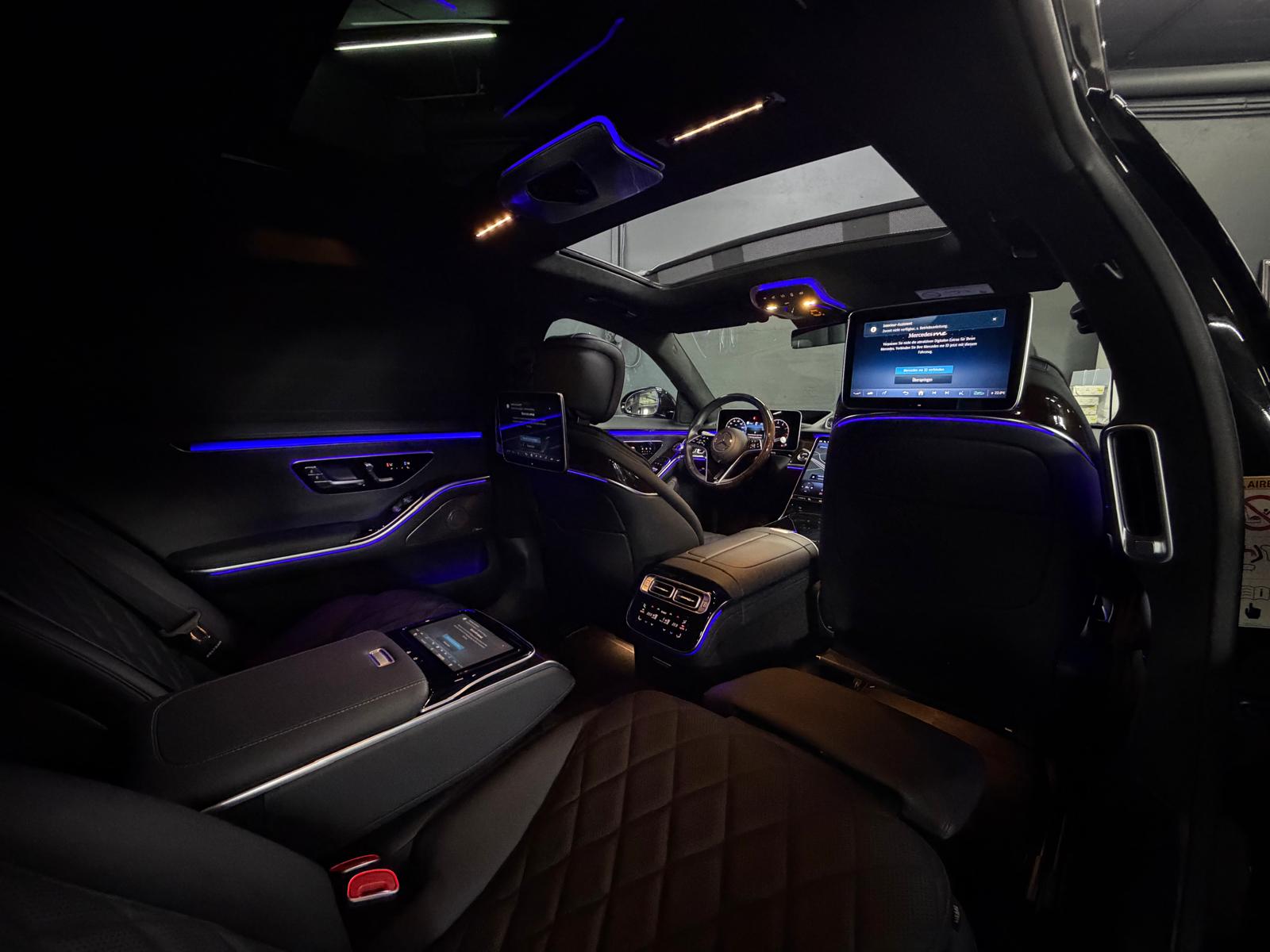 MERCEDES-BENZ S 500 L 4Matic AMG Line 9G-Tronic VOLLAUSSTATTUNG Black Performance 5Jahre Garantie & Gratisservice-image-14