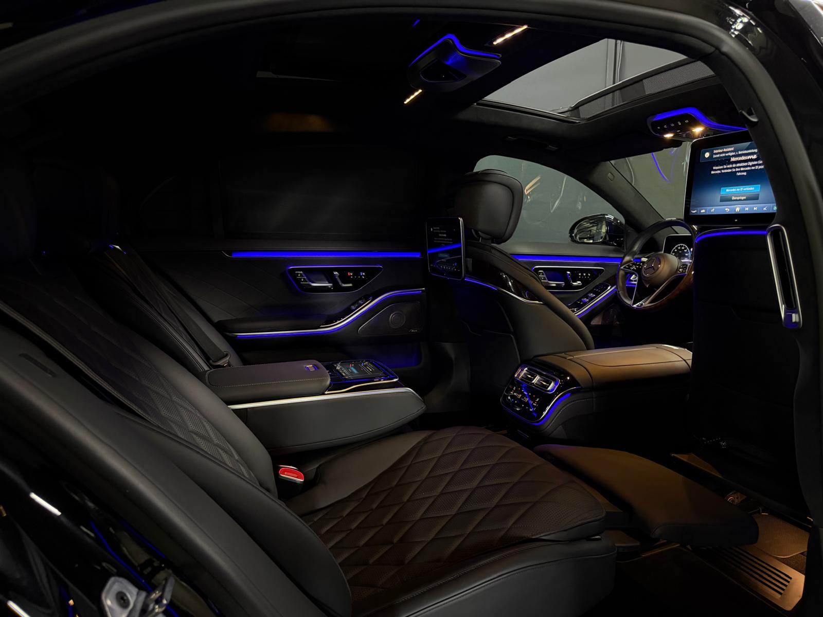 MERCEDES-BENZ S 500 L 4Matic AMG Line 9G-Tronic VOLLAUSSTATTUNG Black Performance 5Jahre Garantie & Gratisservice-image-13