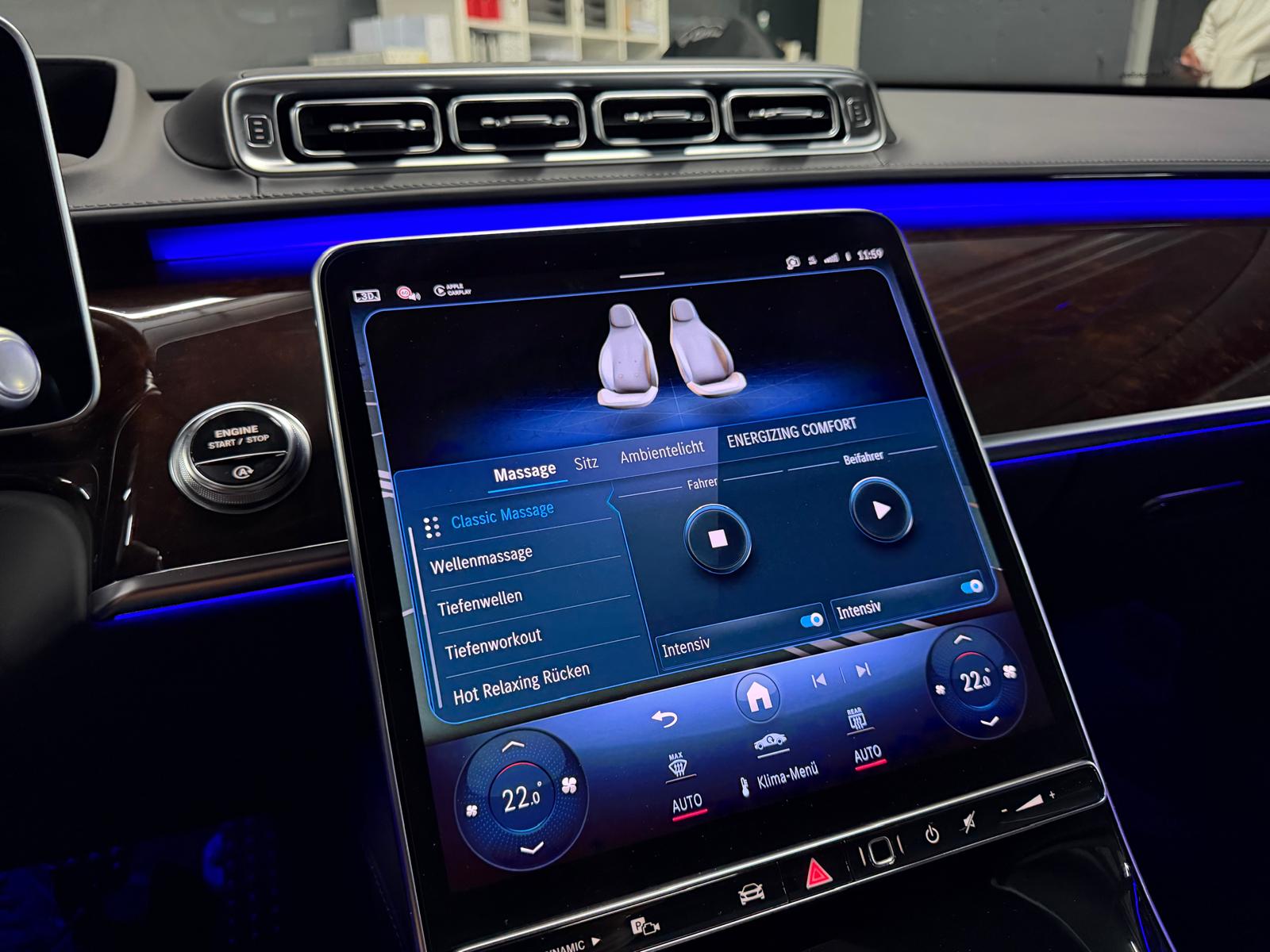 MERCEDES-BENZ S 500 L 4Matic AMG Line 9G-Tronic VOLLAUSSTATTUNG Black Performance 5Jahre Garantie & Gratisservice-image-21