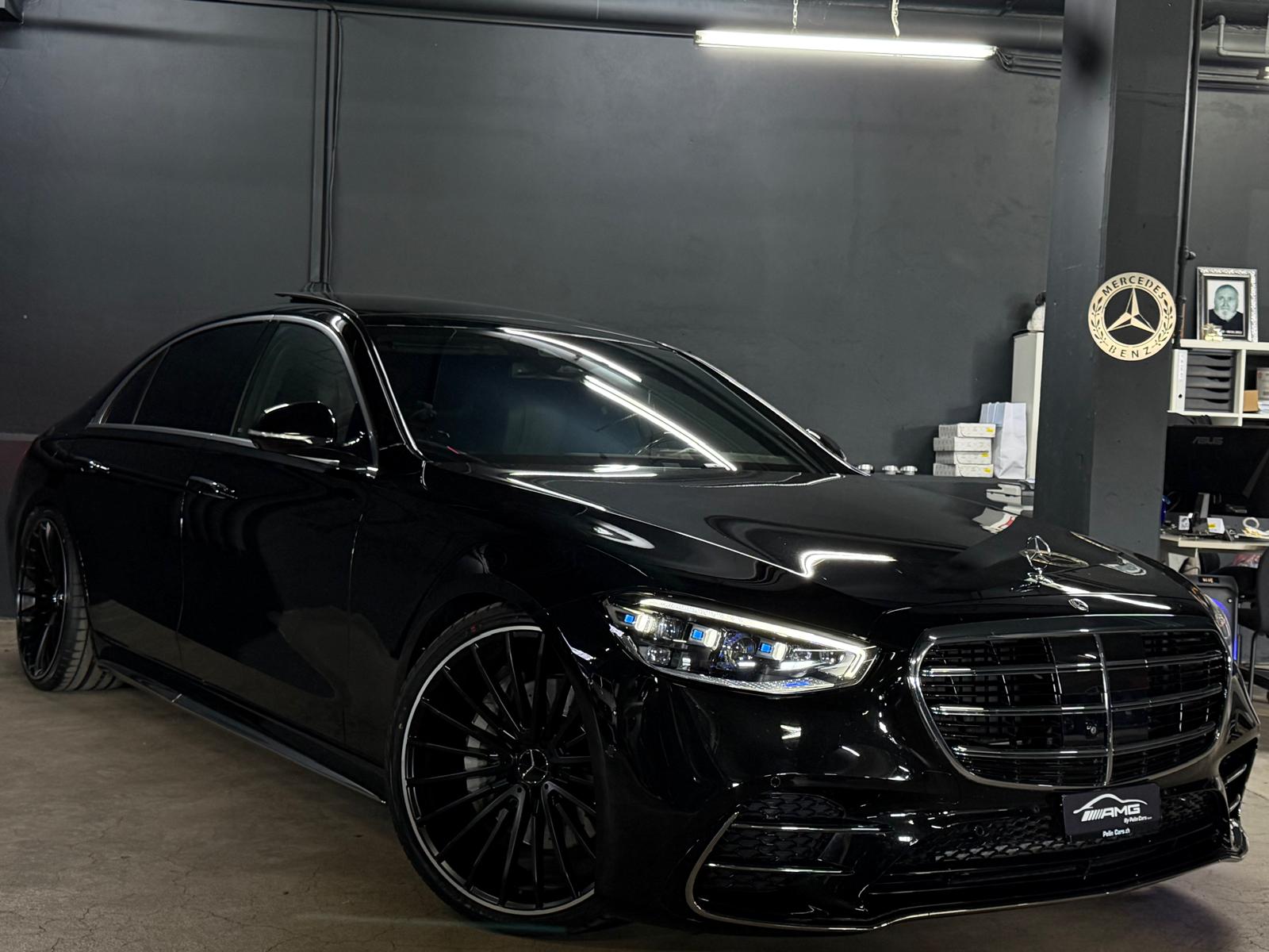 MERCEDES-BENZ S 500 L 4Matic AMG Line 9G-Tronic VOLLAUSSTATTUNG Black Performance 5Jahre Garantie & Gratisservice