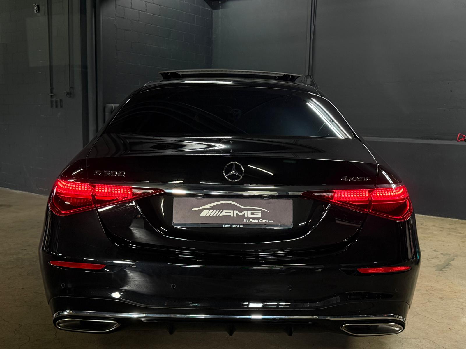 MERCEDES-BENZ S 500 L 4Matic AMG Line 9G-Tronic VOLLAUSSTATTUNG Black Performance 5Jahre Garantie & Gratisservice-image-6