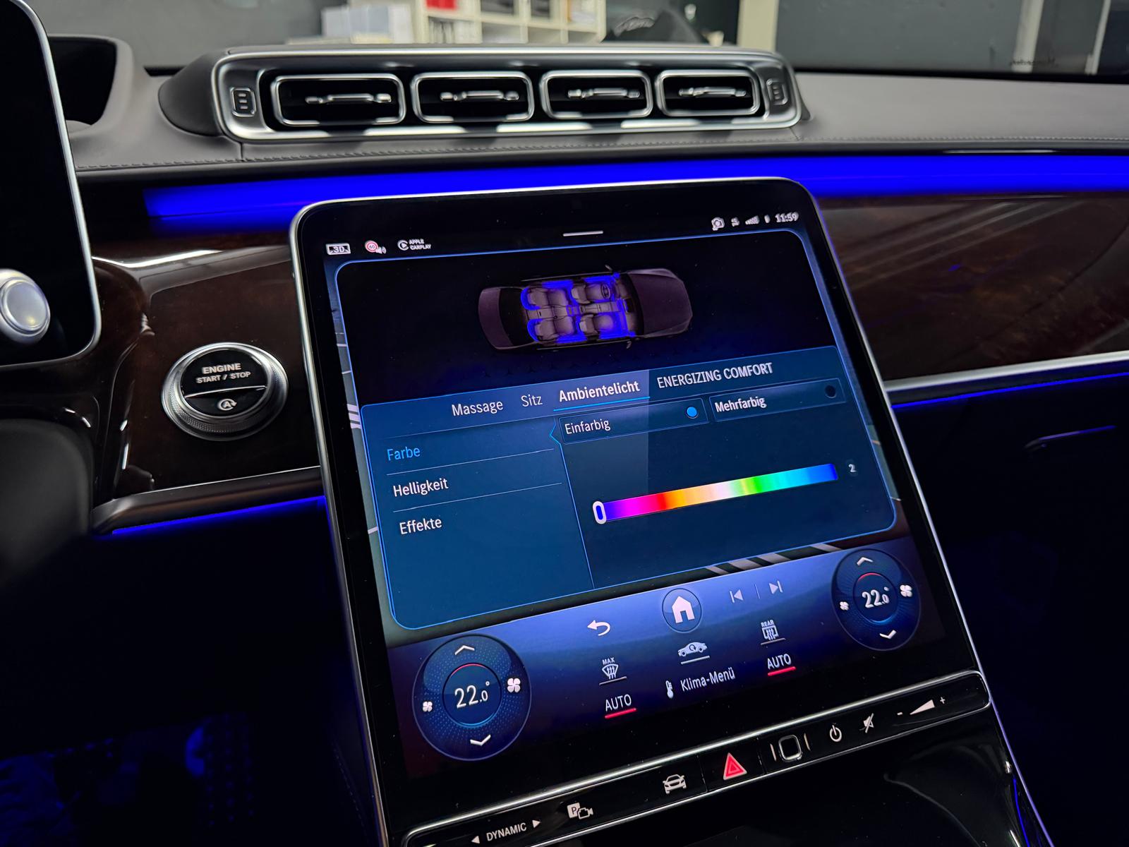 MERCEDES-BENZ S 500 L 4Matic AMG Line 9G-Tronic VOLLAUSSTATTUNG Black Performance 5Jahre Garantie & Gratisservice-image-22