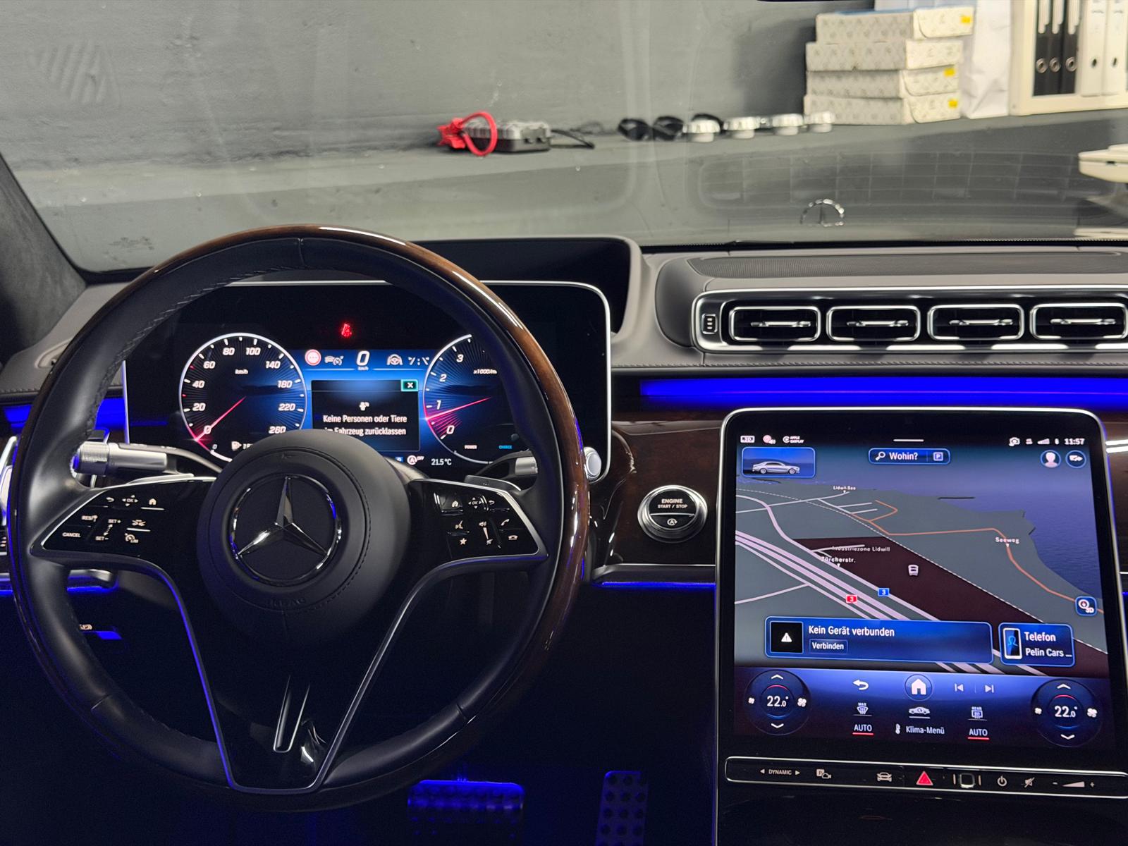 MERCEDES-BENZ S 500 L 4Matic AMG Line 9G-Tronic VOLLAUSSTATTUNG Black Performance 5Jahre Garantie & Gratisservice-image-9