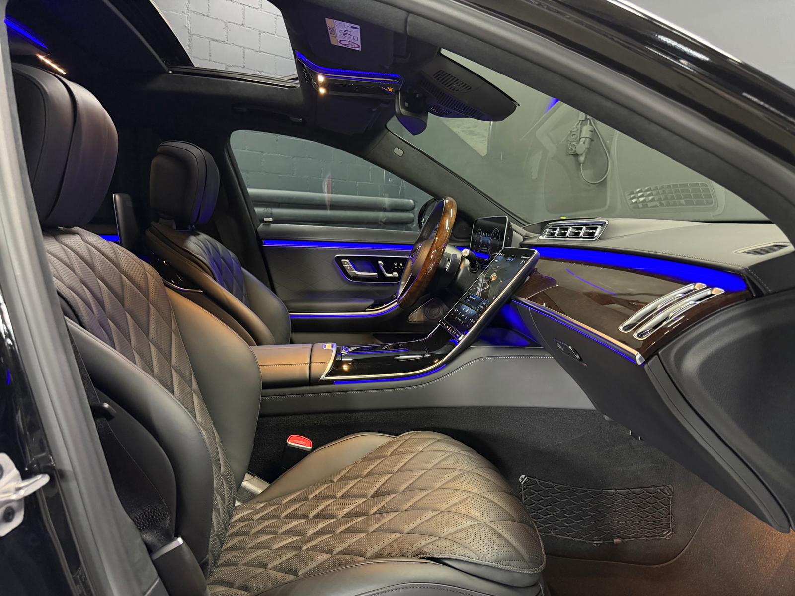 MERCEDES-BENZ S 500 L 4Matic AMG Line 9G-Tronic VOLLAUSSTATTUNG Black Performance 5Jahre Garantie & Gratisservice-image-12