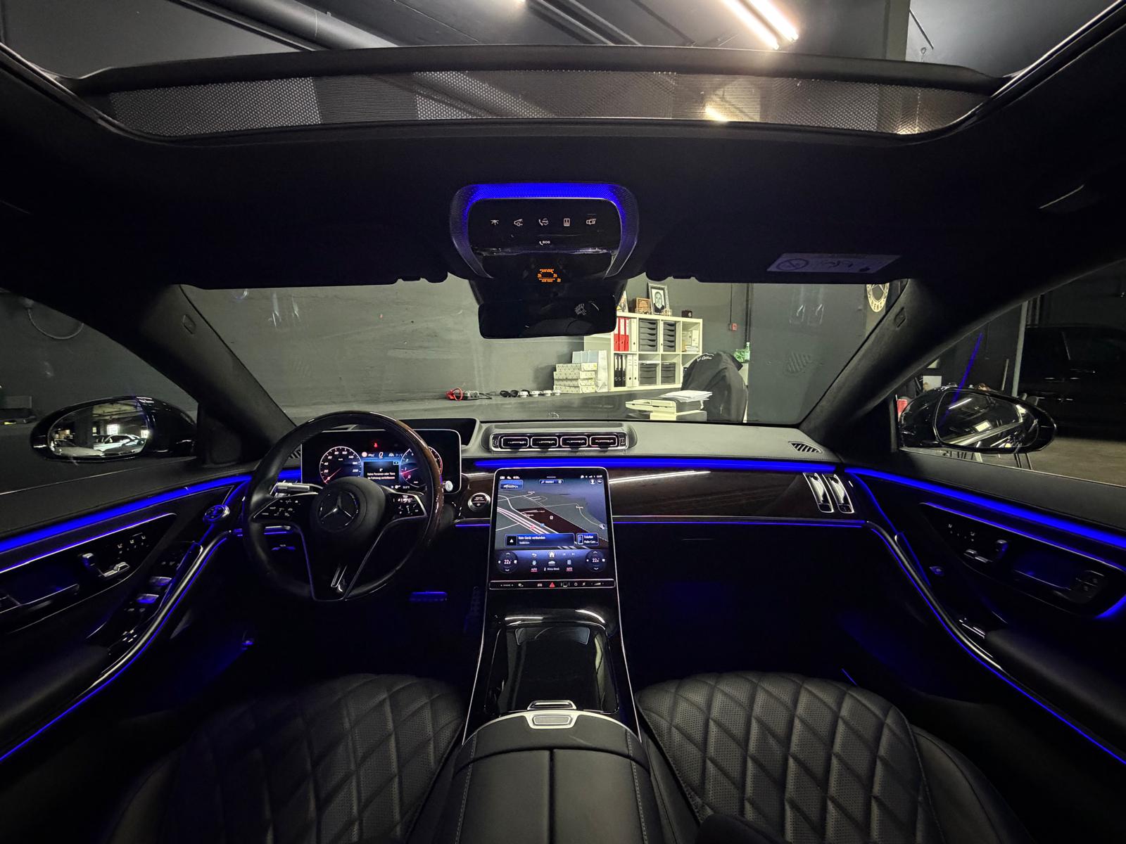 MERCEDES-BENZ S 500 L 4Matic AMG Line 9G-Tronic VOLLAUSSTATTUNG Black Performance 5Jahre Garantie & Gratisservice-image-11