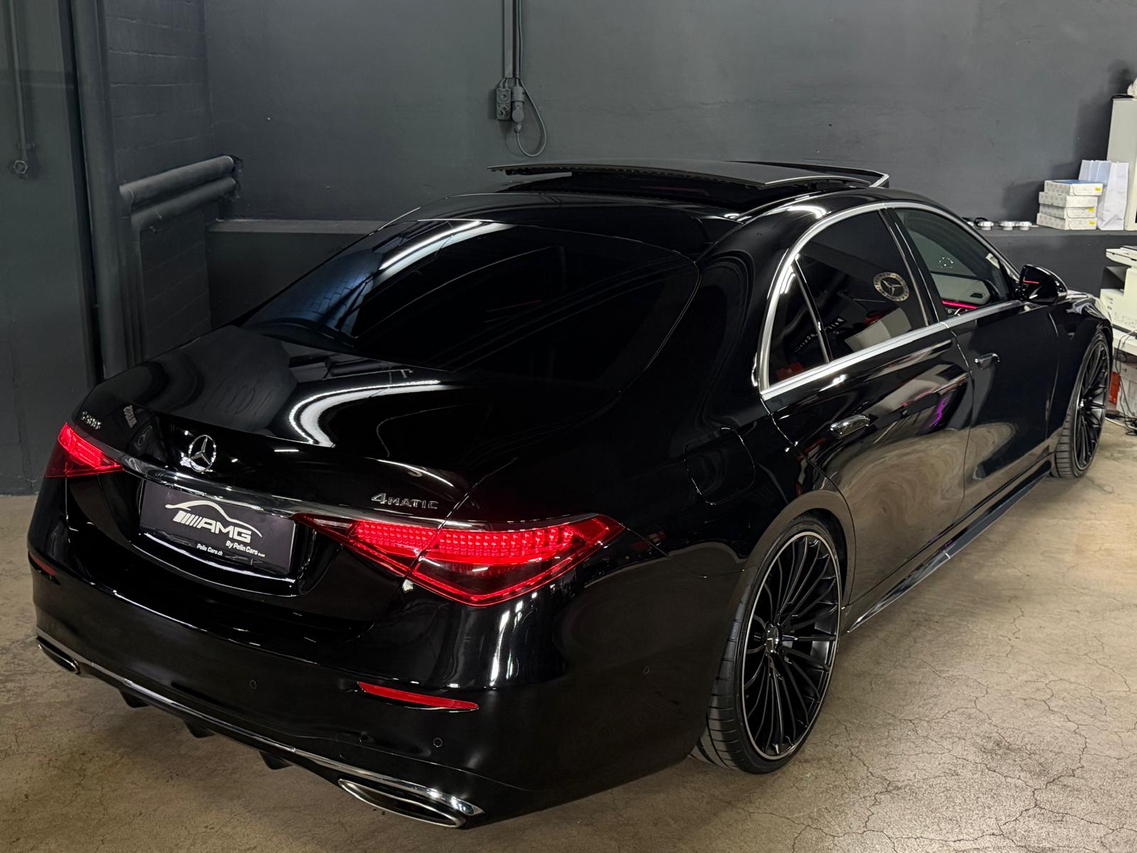 MERCEDES-BENZ S 500 L 4Matic AMG Line 9G-Tronic VOLLAUSSTATTUNG Black Performance 5Jahre Garantie & Gratisservice-image-5