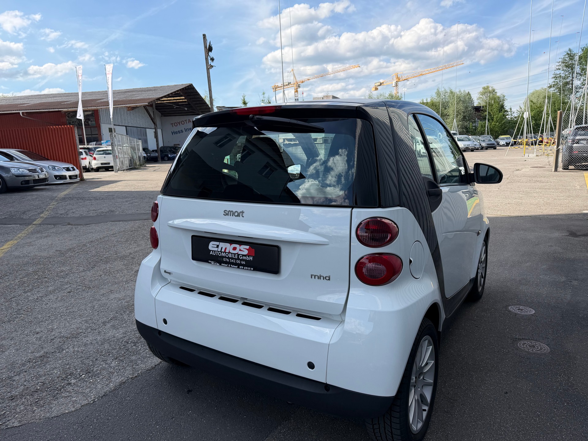 SMART fortwo black & white limited mhd softouch-image-5