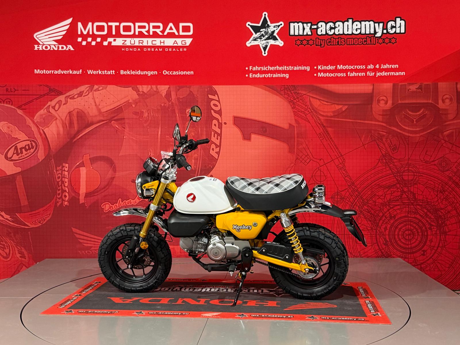 HONDA Z 125 Monkey**Modell 2026**Banana Yellow**Neufahrzeug**Jetzt reservieren möglich-showroom-element-1