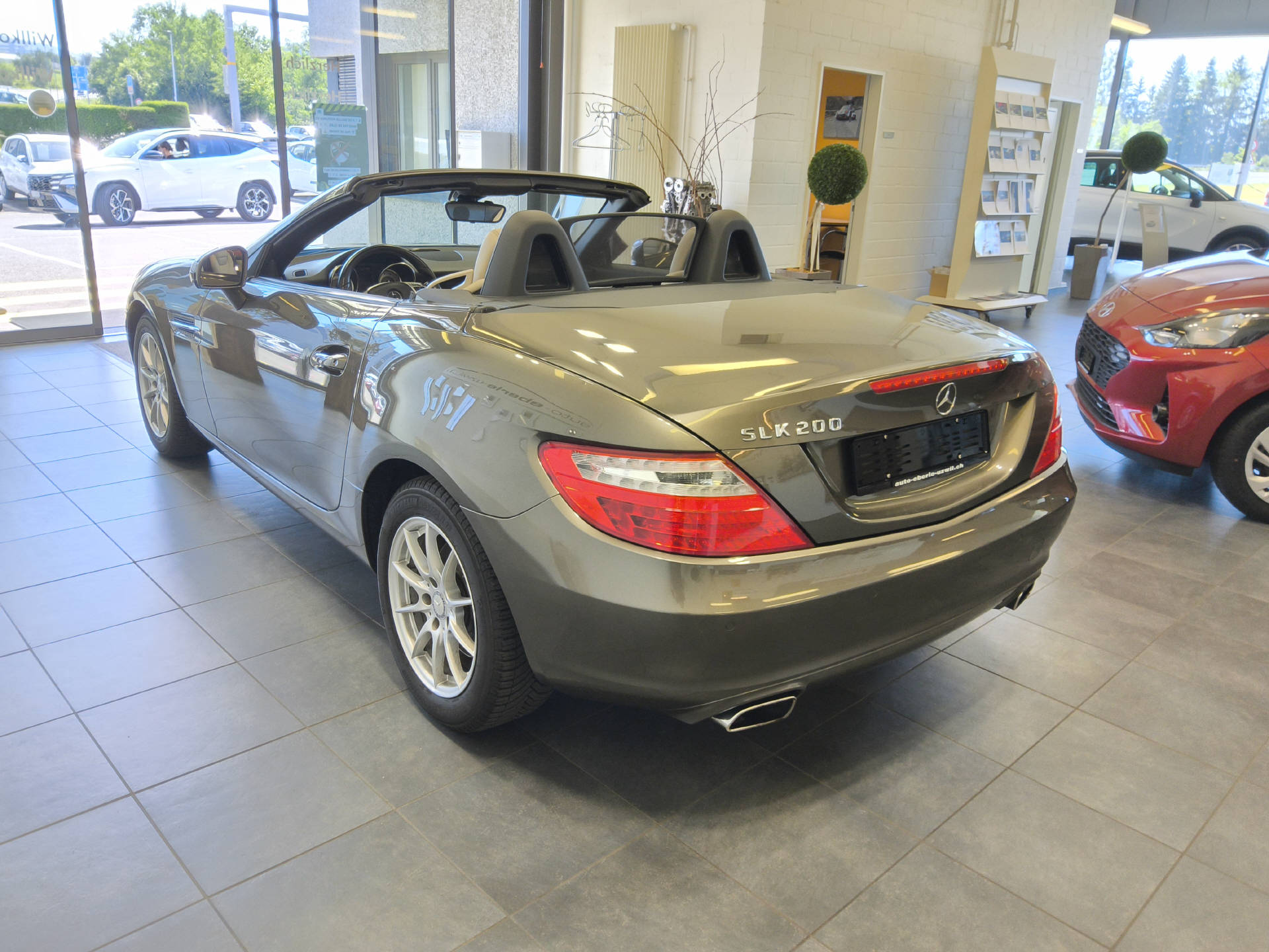 MERCEDES-BENZ SLK 200 BlueEffic. Cabriolet-image-4