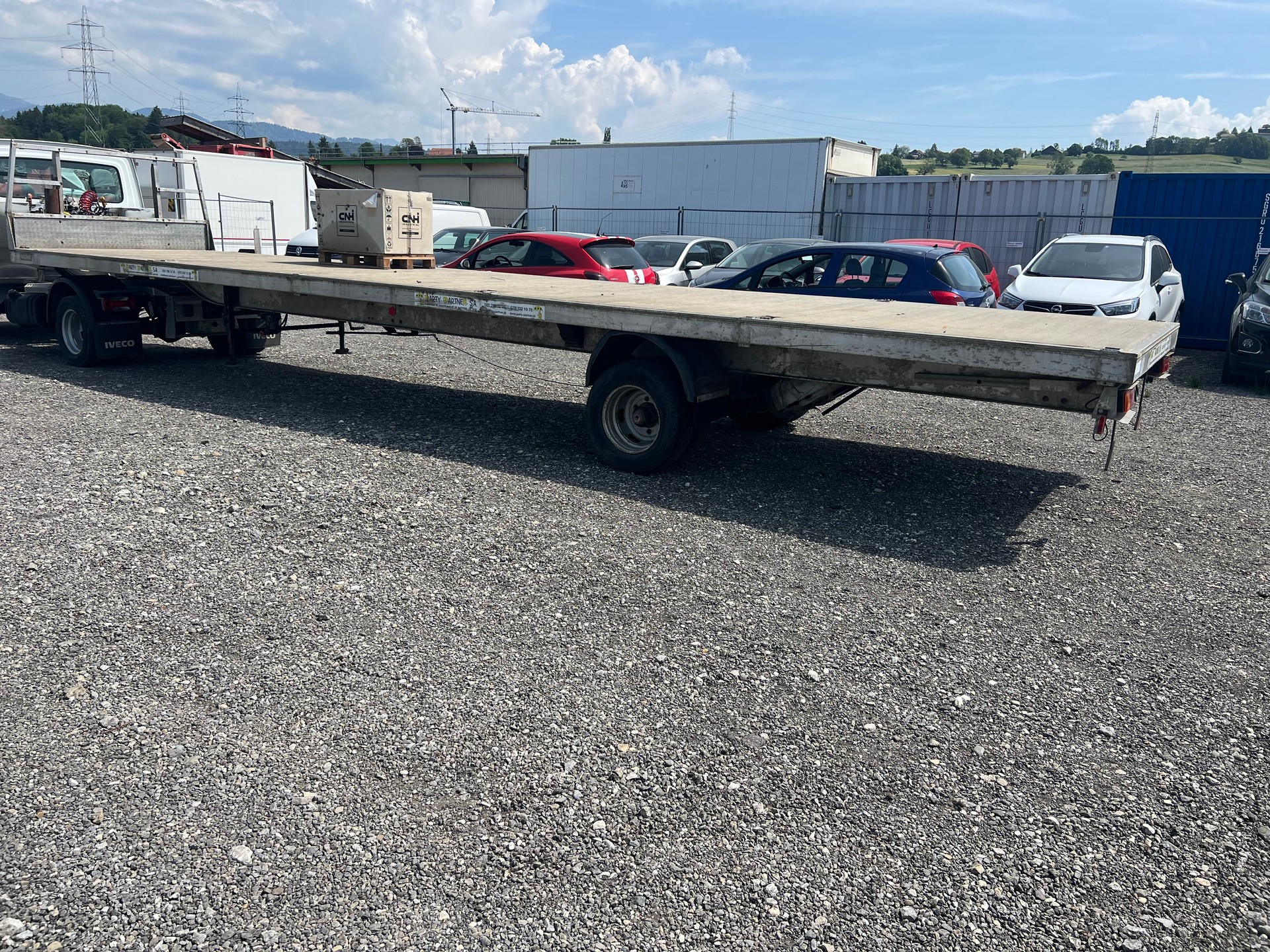 IVECO 50C18/35 T 3.0 Diesel avec 4 semi-remorques-image-8