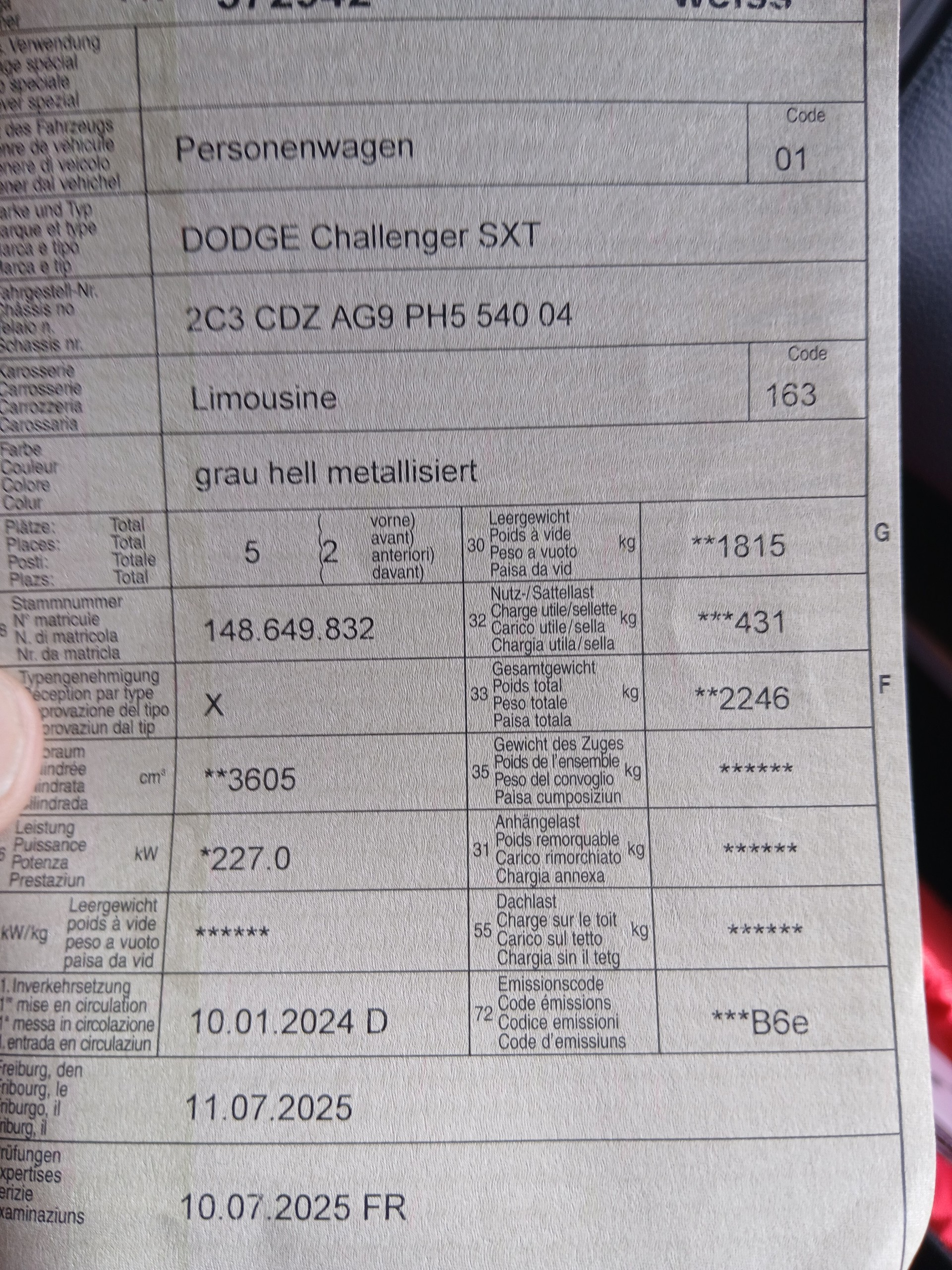 DODGE Challenger SXT 3.6-image-10