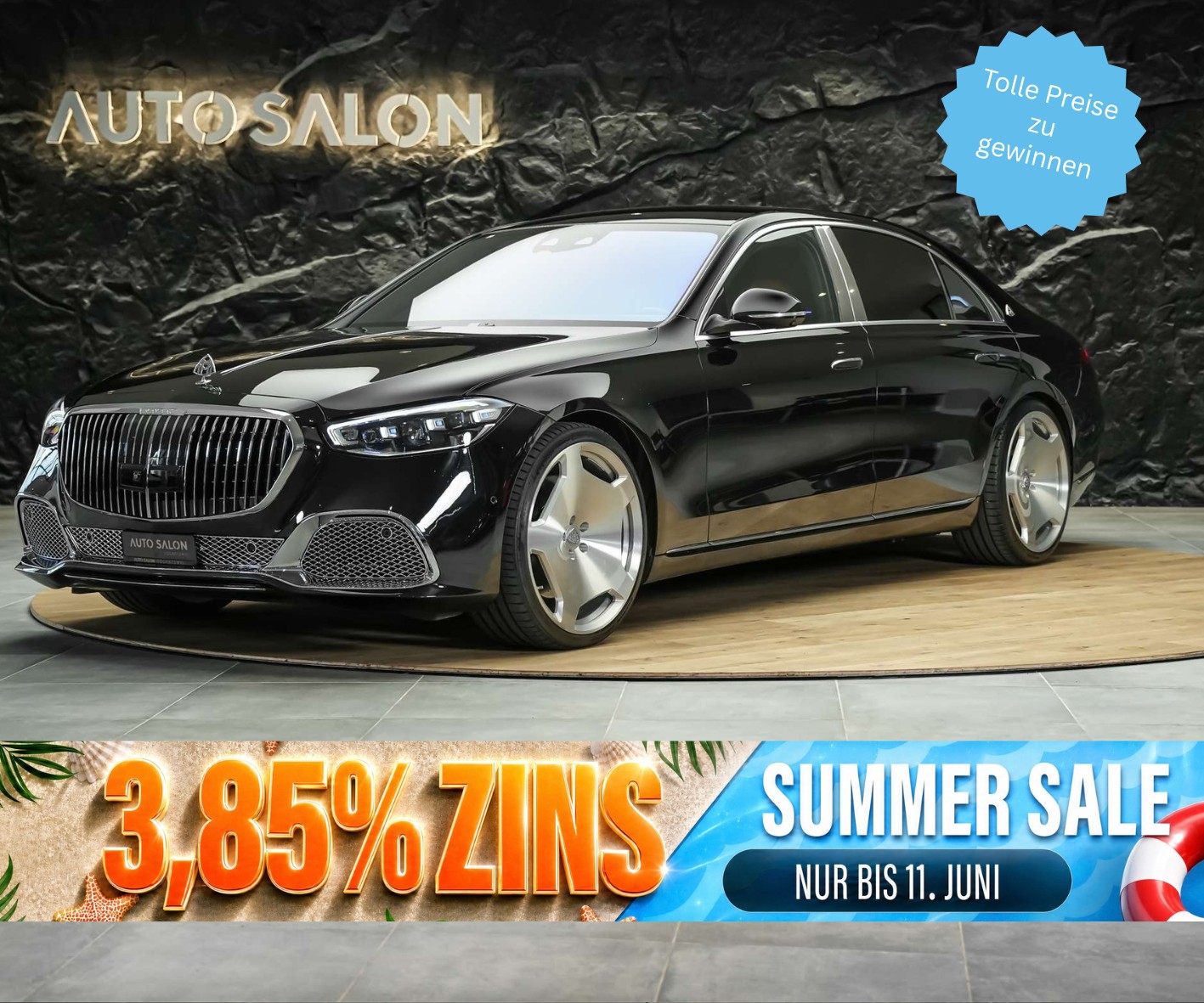 MERCEDES-BENZ S 400 d L 4Matic 9G-Tronic *Maybach*22" Felgen*Chauffeur Paket*