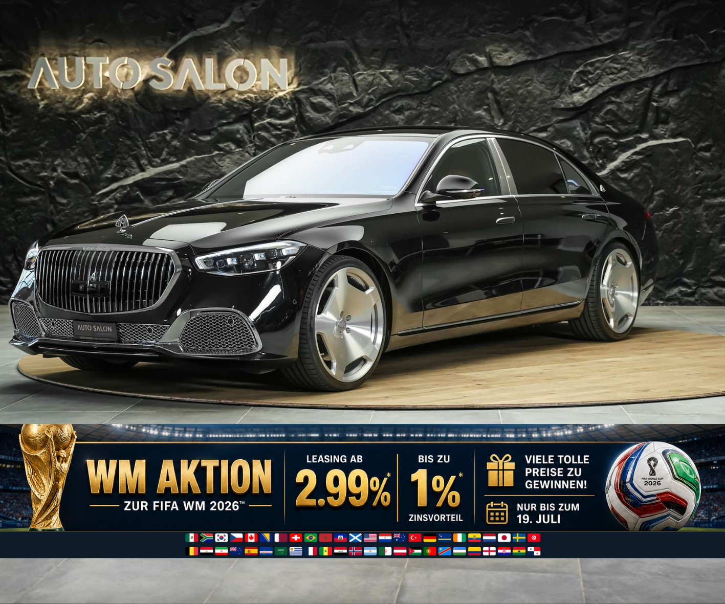 MERCEDES-BENZ S 400 d L 4Matic 9G-Tronic *Maybach*22" Felgen*Chauffeur Paket*-image-0