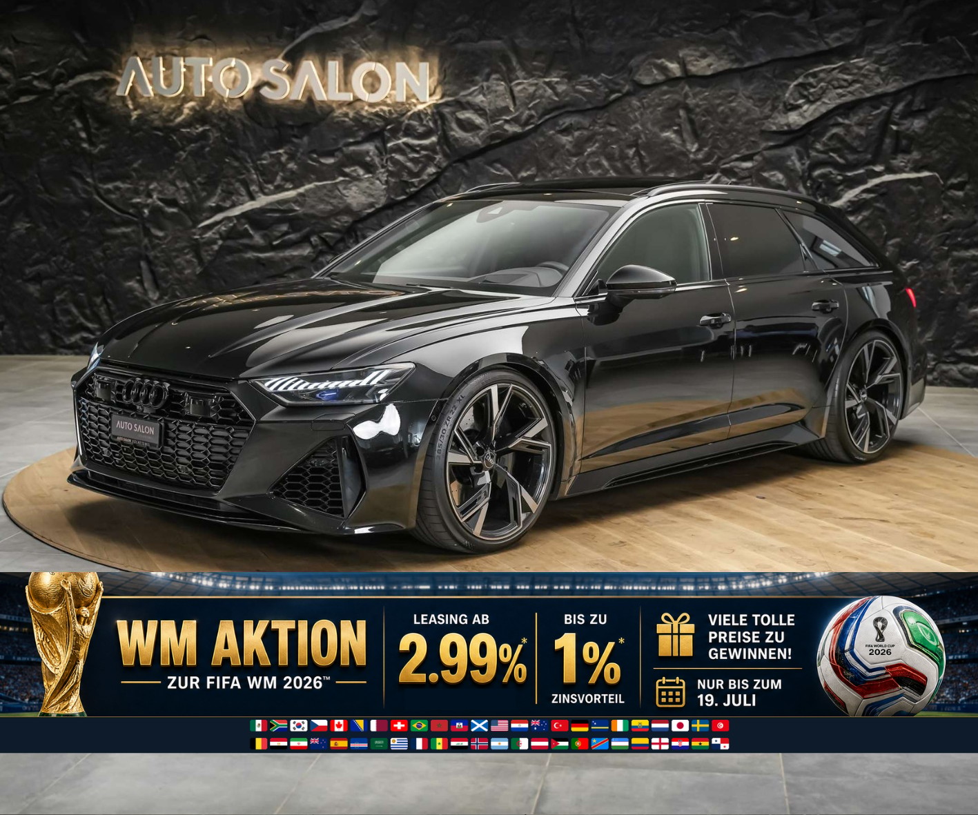 AUDI RS6 Avant 4.0 TFSI V8 quattro *CH-Auto*Panorama*Sitzlüftung*Head-Up*