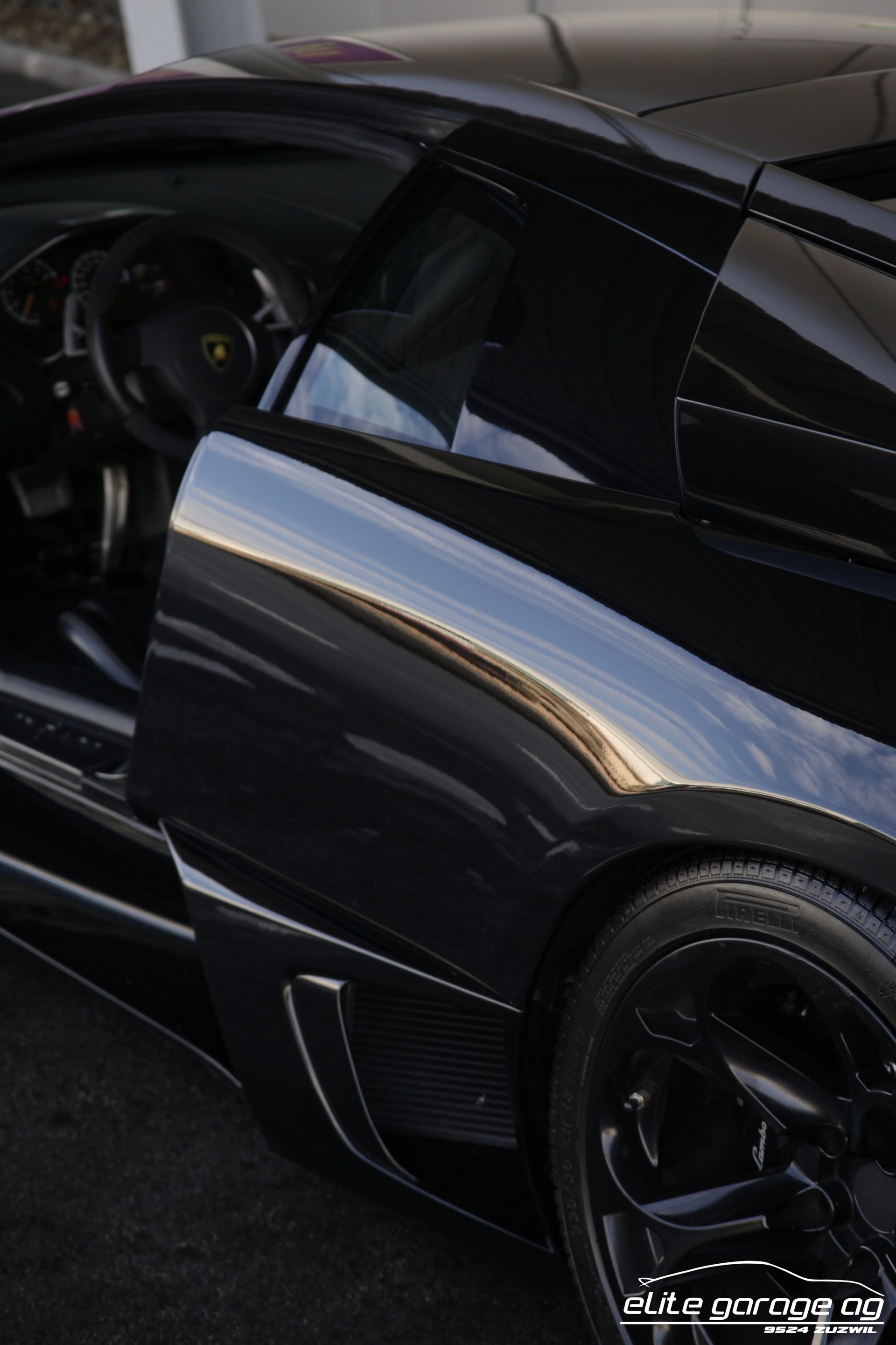LAMBORGHINI Murciélago LP640-4 Cpé ALL BLACK-image-12