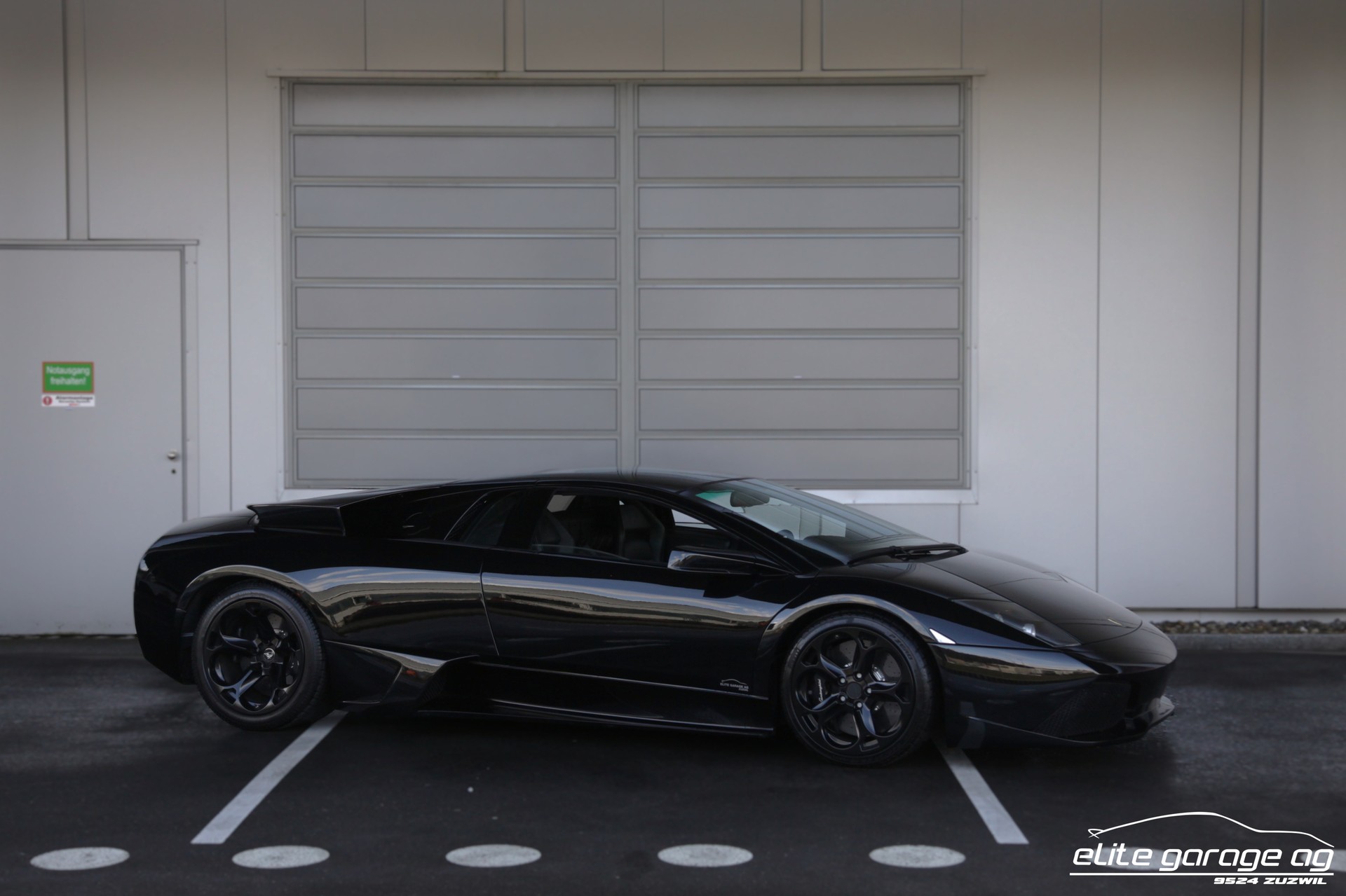 LAMBORGHINI Murciélago LP640-4 Cpé ALL BLACK-image-6