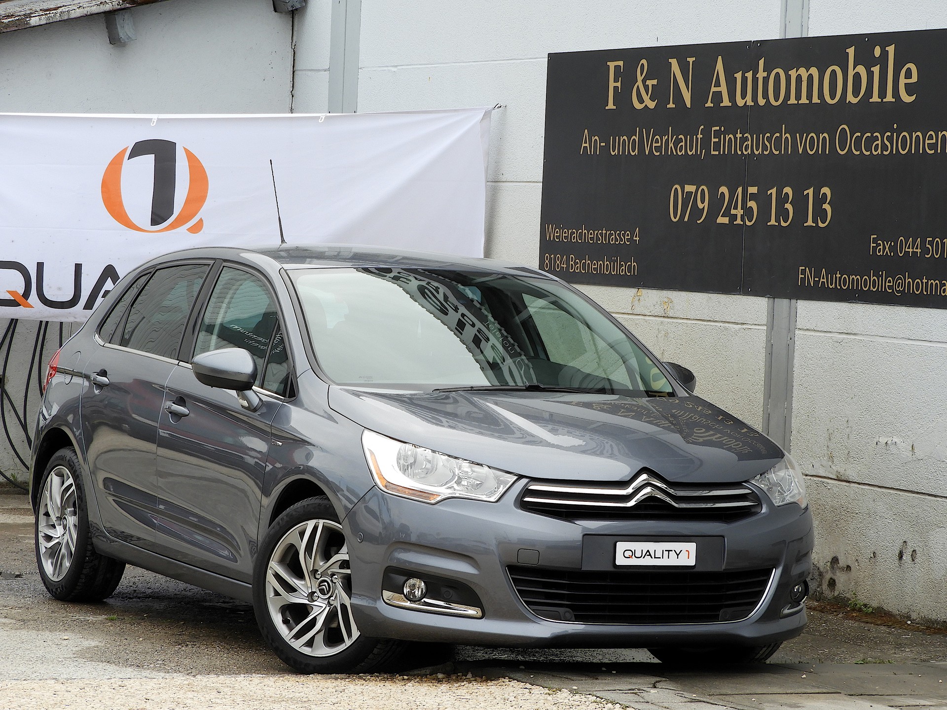 CITROEN C4 Berline 1.6 VTi Exclusive I CH FZ I MFK + Service 30.04.2025 I Sitzmassage 2x I Bluetooth I Tempomat I 8-fach-image-1