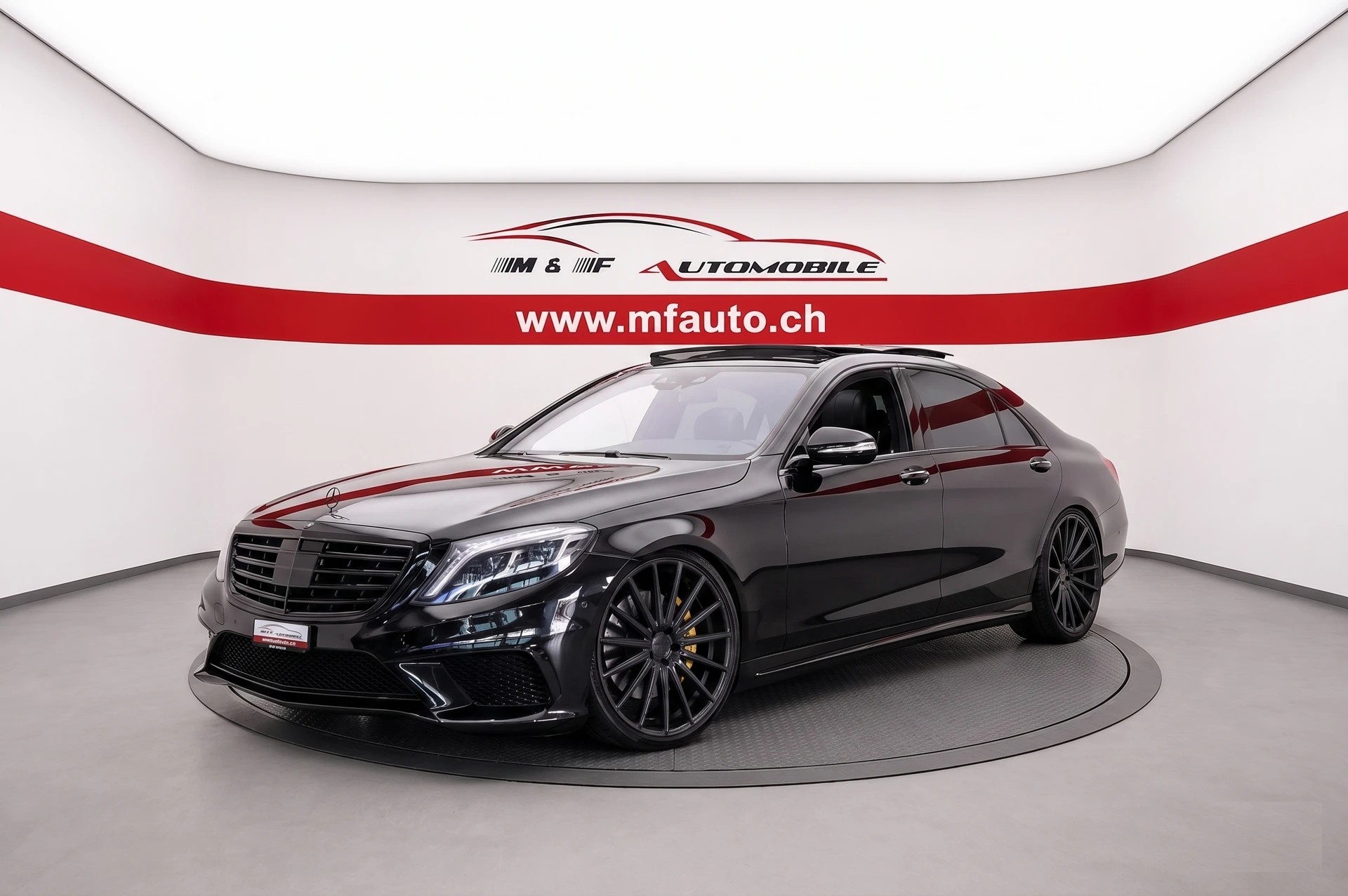 MERCEDES-BENZ S 500 V8 4matic lang S63-UMBAU