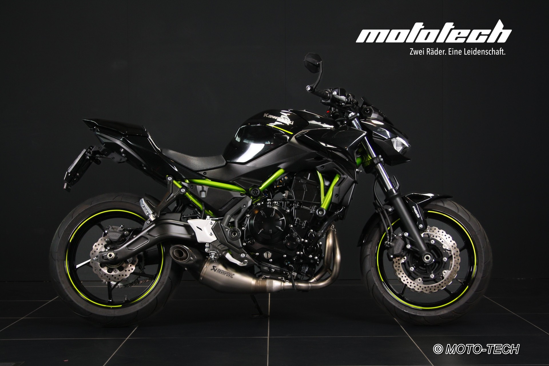 KAWASAKI Z 650 SE (35kW) STAGE1 + AKRAPOVIC-image-1