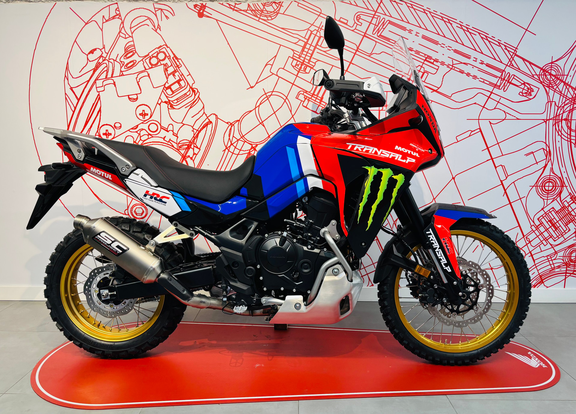 HONDA Transalp DAKAR by Bugnon Motos-image-0