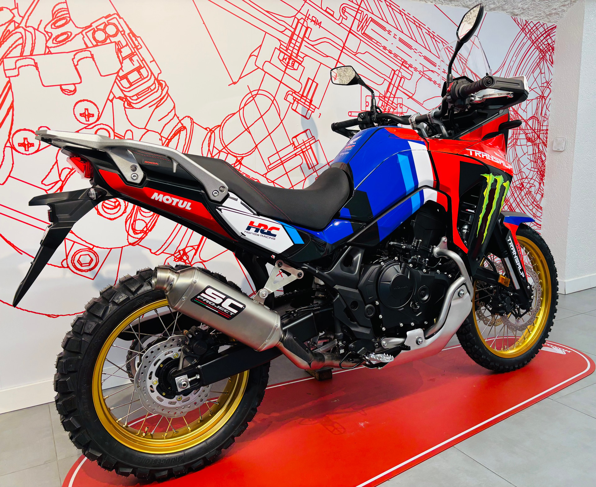HONDA Transalp DAKAR by Bugnon Motos-image-4