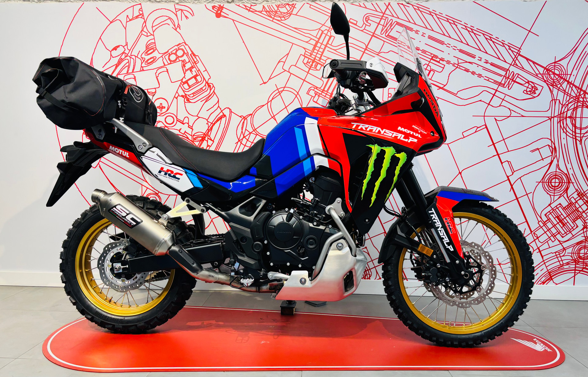 HONDA Transalp DAKAR by Bugnon Motos-image-1